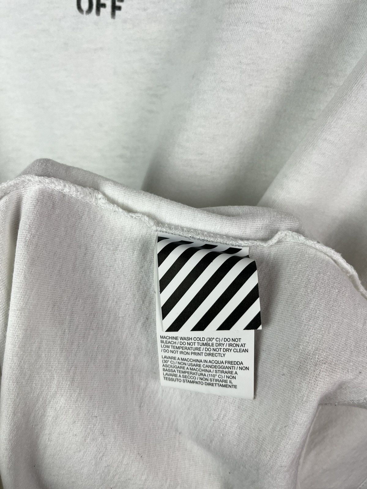 Off-White Off-White Temperature 2018 Oversized T-Shirt Rare Hype Y2K Size US XL / EU 56 / 4 - 16 Thumbnail
