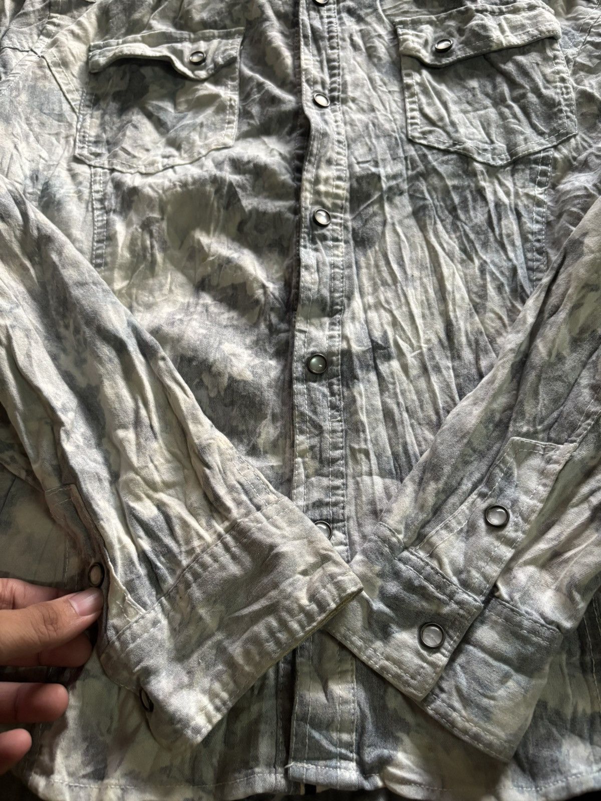 20471120 × If Six Was Nine × In The Attic sick in the attic floral motive overprint button up shirt Size US L / EU 52-54 / 3 - 10 Thumbnail