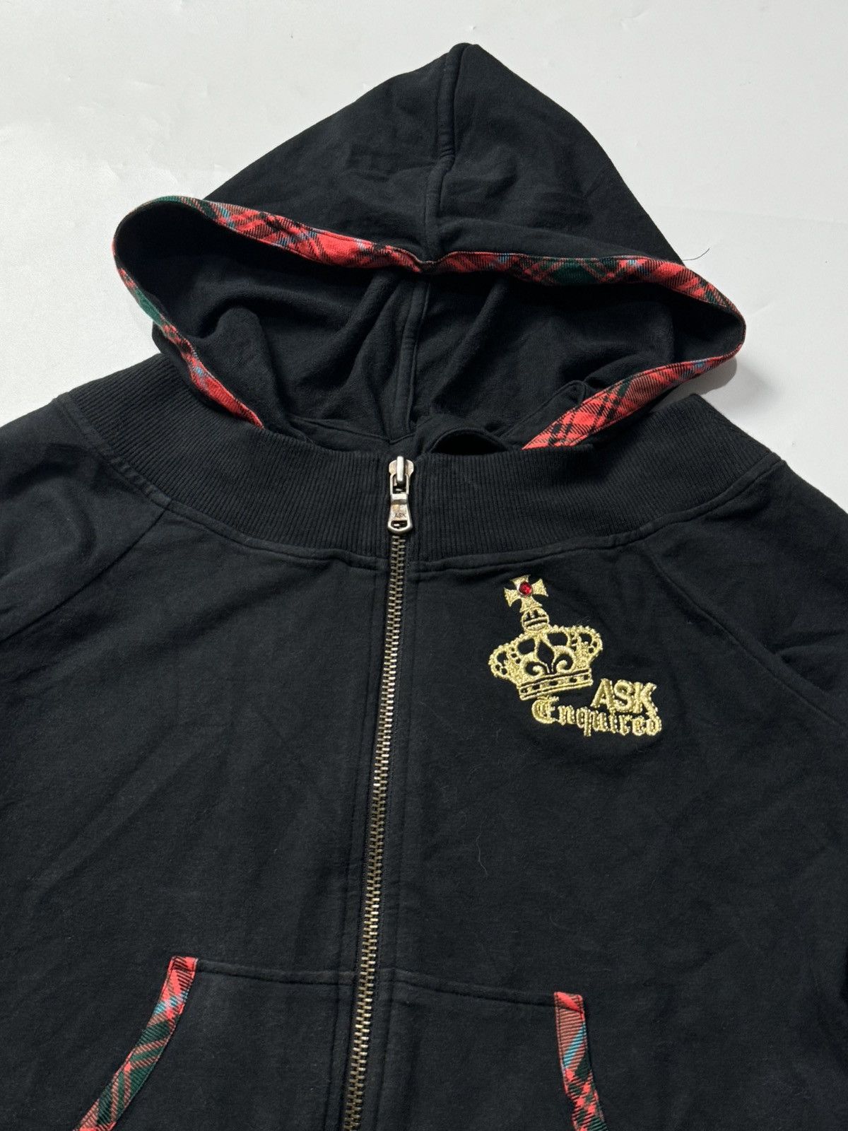 If Six Was Nine × Japanese Brand × Le Grande Bleu (L.G.B.) England Flag Enquired Hoodie Removable Size M / US 6-8 / IT 42-44 - 6 Thumbnail