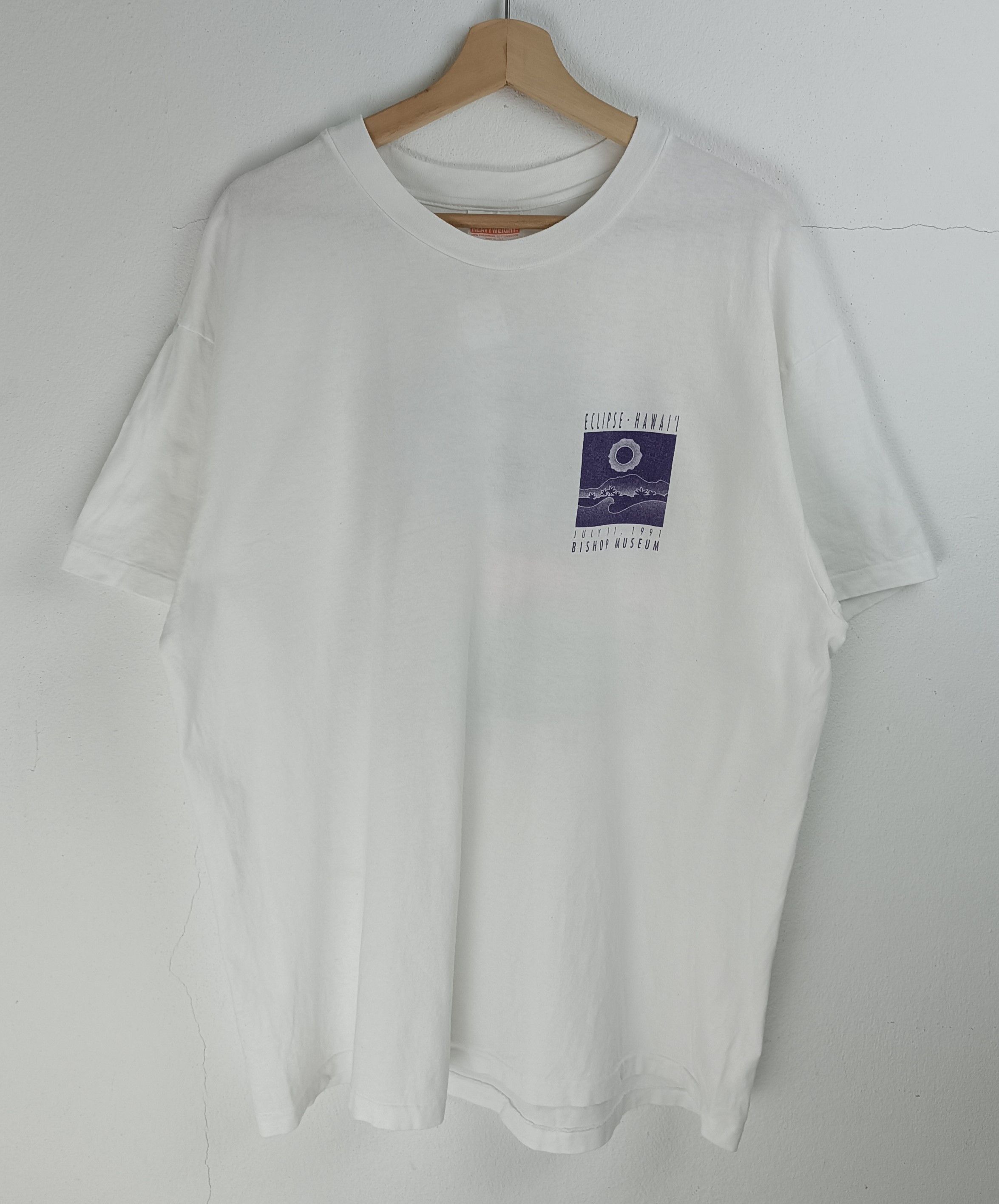 Other RARE 🔥VINTAGE 1991 ECLIPSE HAWAII BISHOP MUSEUM TEE Size US XL / EU 56 / 4 - 4 Thumbnail