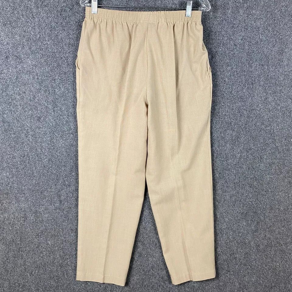 Other Briggs Pants Women's Size 14 Pull On Stretch Rayon Blend Size 30" / US 8 / IT 44 - 7 Thumbnail
