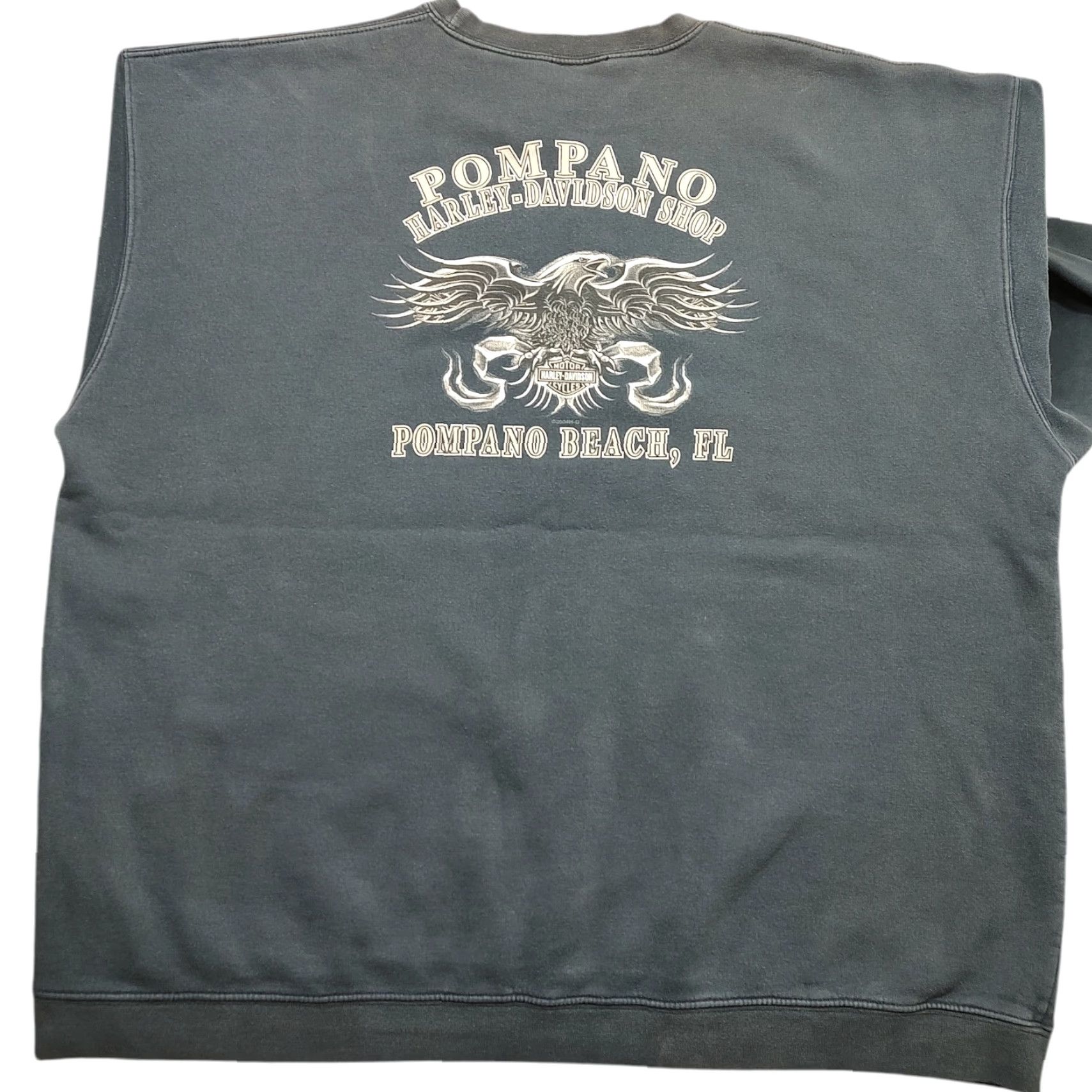 Harley Davidson VINTAGE Harley-Davidson Sweatshirt Mens 3XL Black Crewneck Eagle 2005 Y2K Biker Size US XXL / EU 58 / 5 - 3 Thumbnail