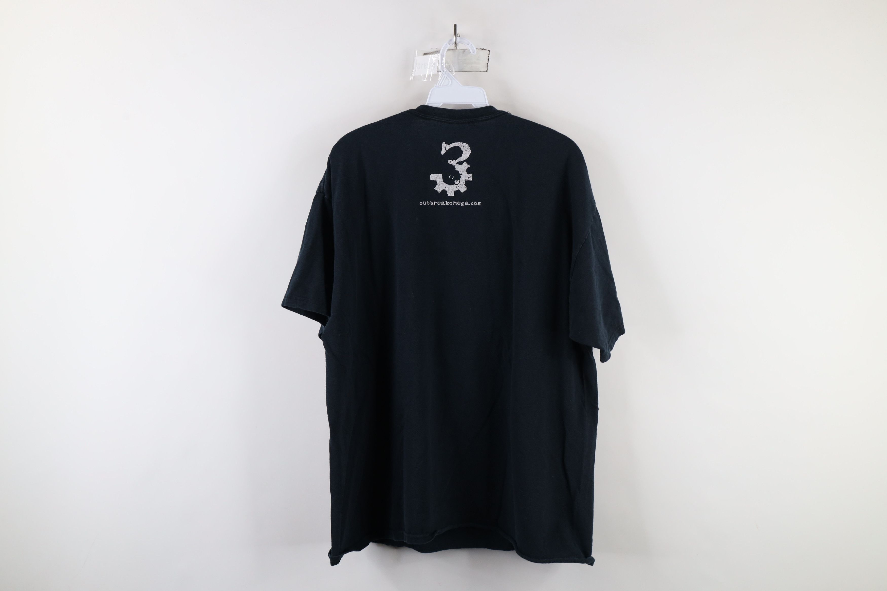 Vintage Vintage Y2K Streetwear Omega Zombies Skeleton T-Shirt Size US XL / EU 56 / 4 - 13 Thumbnail