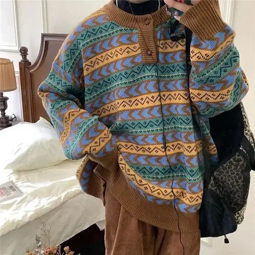 Japanese Brand × Vintage Oversize harajuku style sweater Size US M / EU 48-50 / 2 - 1 Thumbnail