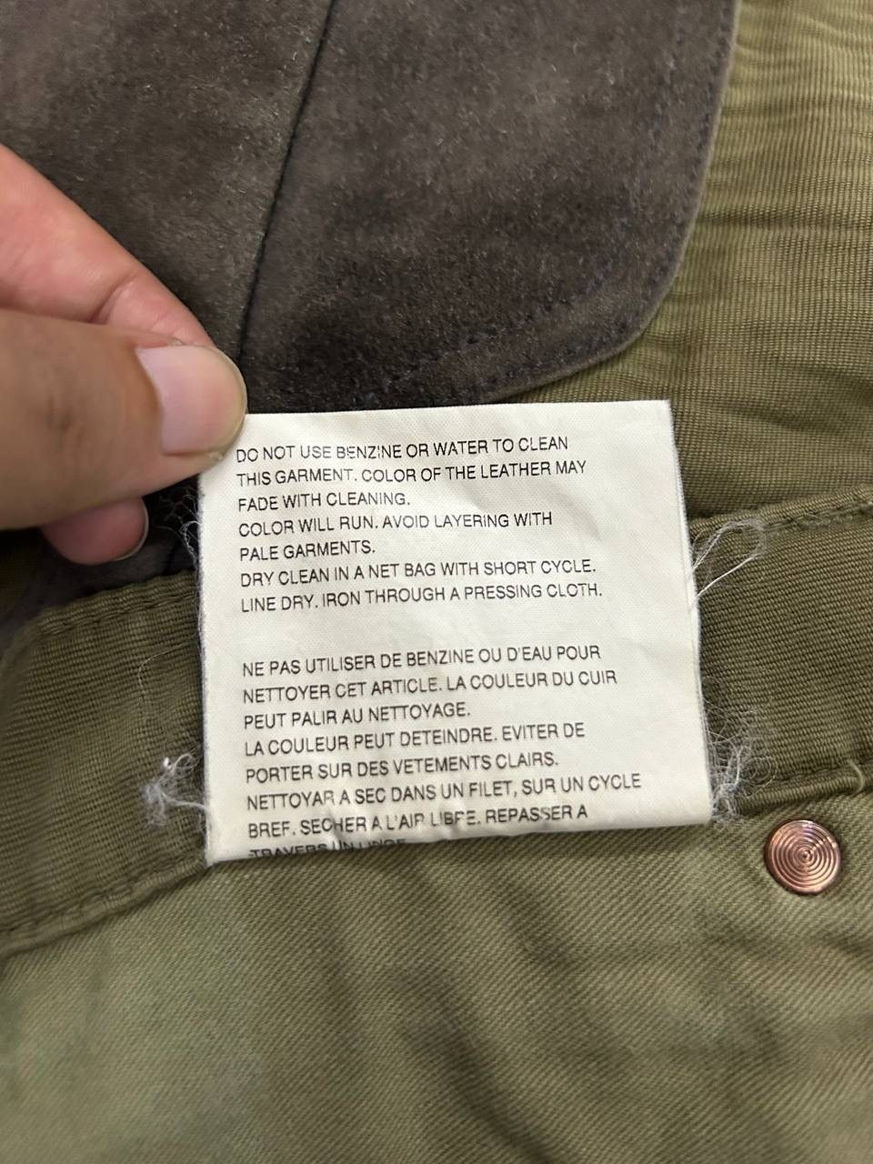 Comme des Garcons Homme Archive A/W 2001 CDG Homme Cowhide Patches Pant Size US 31 - 20 Thumbnail