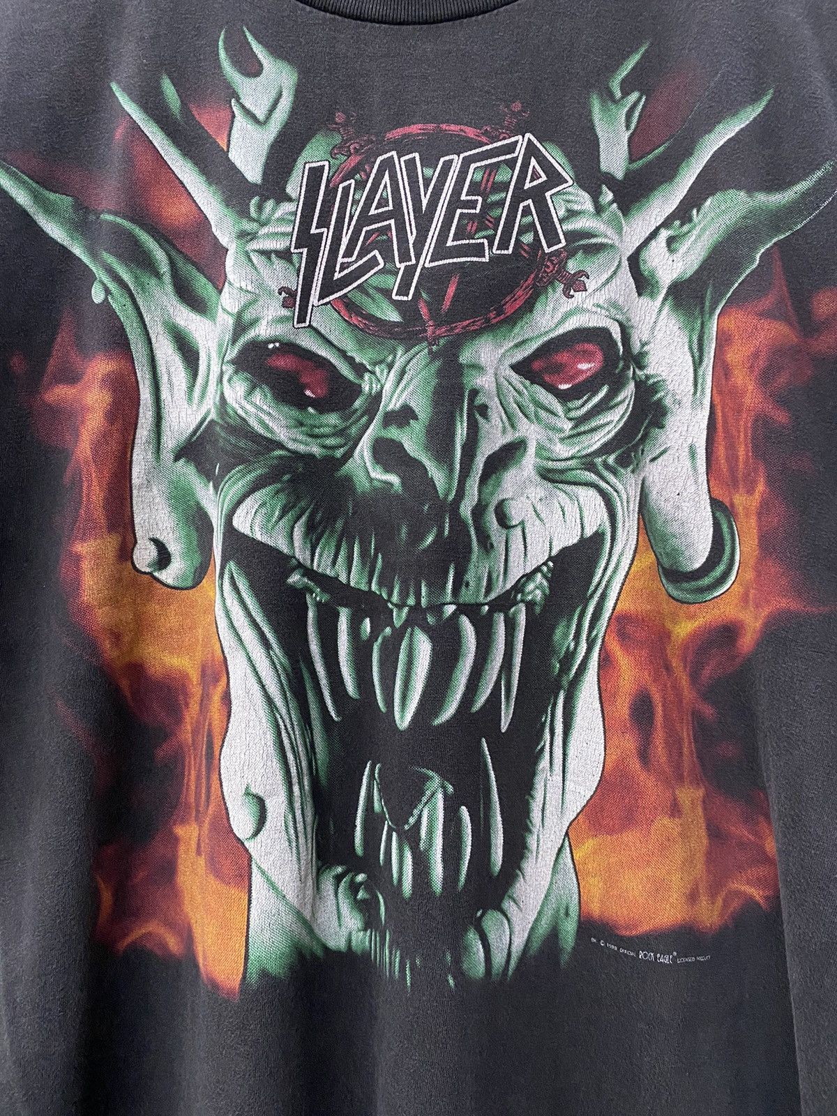 Band Tees 🔥RARE🔥 Vintage Slayer root of all evil beatles nirvana tee Size US L / EU 52-54 / 3 - 3 Thumbnail