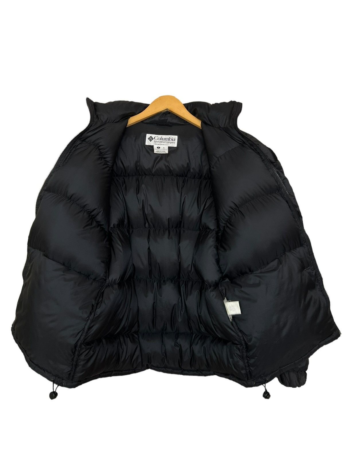 Columbia Vintage Columbia Black Zipup Puffer Down Jacket Medium Size US M / EU 48-50 / 2 - 3 Thumbnail
