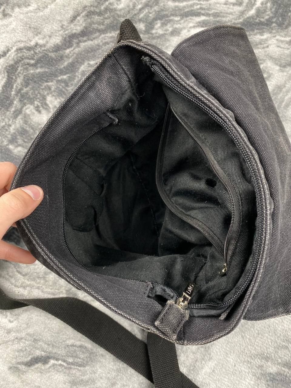 Dolce & Gabbana Dolce & Gabban Italia Corduroy Shoulder Bag Black Size ONE SIZE - 12 Thumbnail