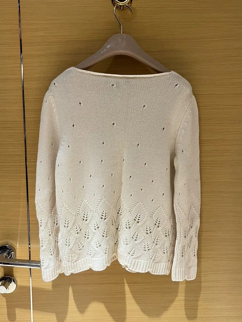 Loro Piana LORO PIANA Chicken yellow cashmere sweater Size XS / US 0-2 / IT 36-38 - 5 Thumbnail