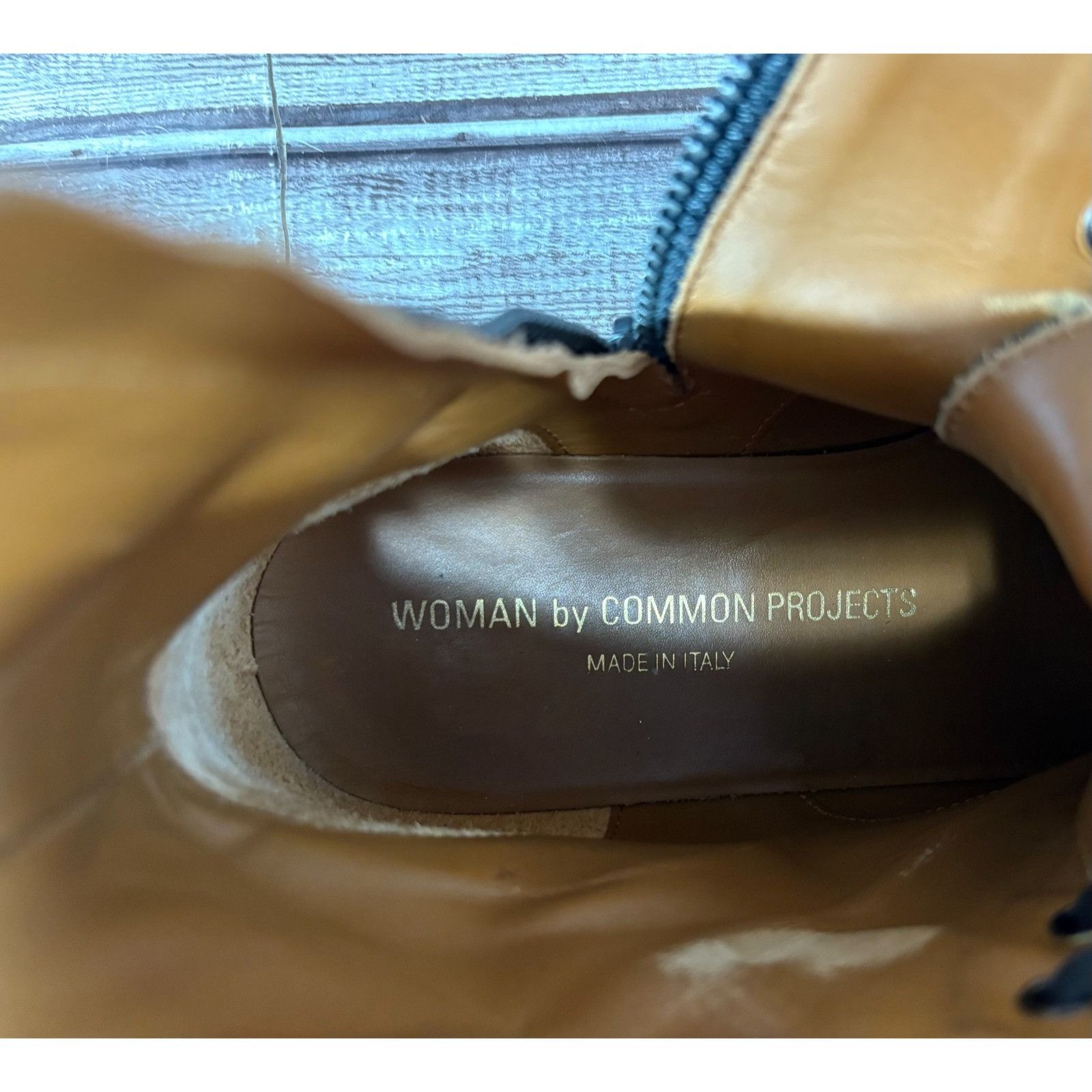 Common Projects Common Projects Combat Leather Boot size 37 UE 7 US color Bl Size US 7 / IT 37 - 8 Thumbnail