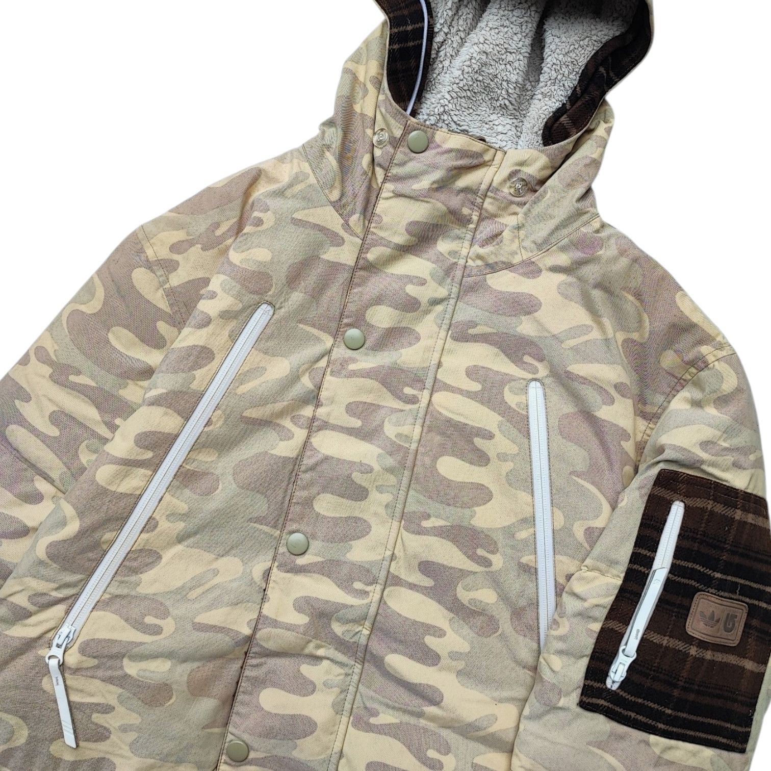 Adidas × Burton Adidas x Burton Gluhwein Collection Camouflage Parka Jacket Size US M / EU 48-50 / 2 - 6 Thumbnail
