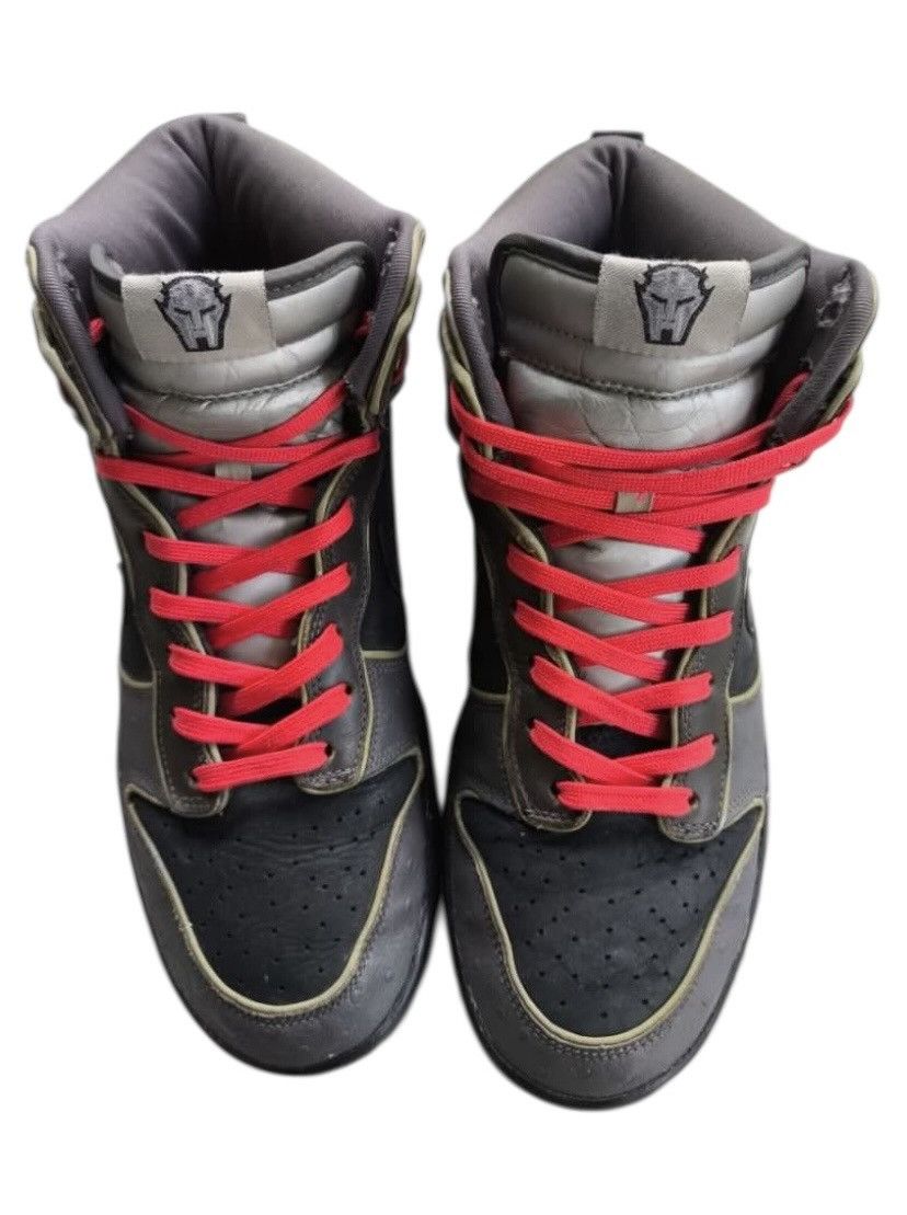 MF Doom × Nike Nike SB Dunk High MF DOOM Size US 9.5 / EU 42-43 - 4 Thumbnail