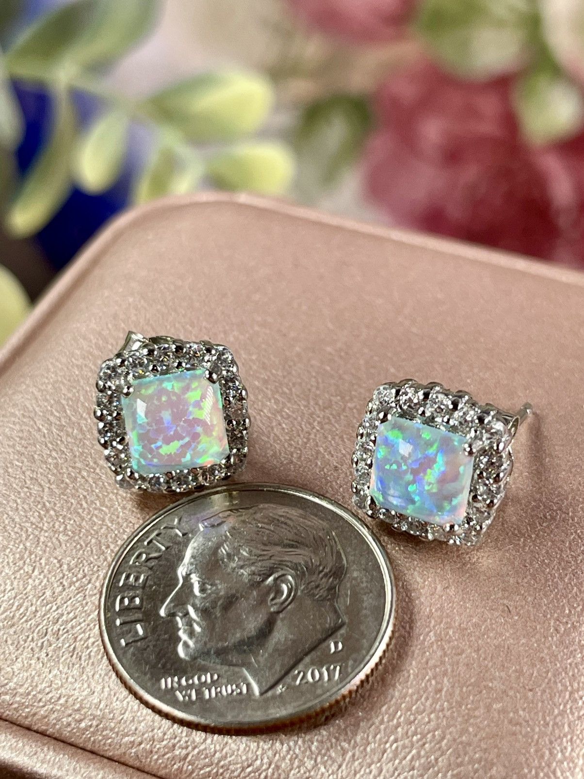 Other Genuine Andamooka OPAL and white Topaz. 2.5CT Silver 925 Size ONE SIZE - 6 Thumbnail