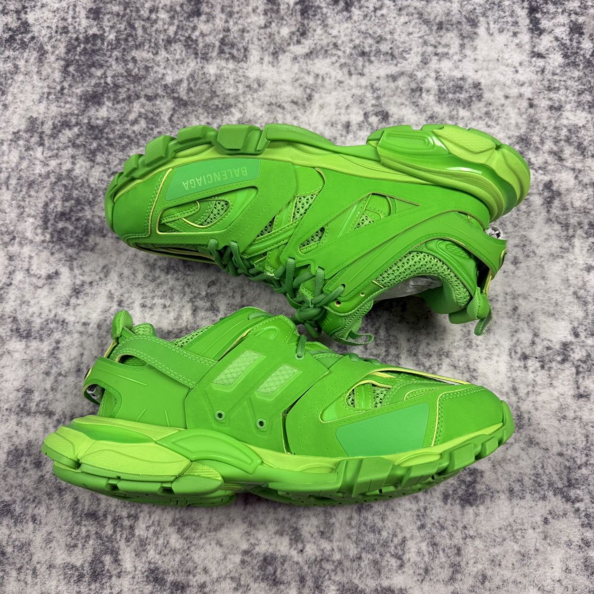 Balenciaga Balenciaga Track ‘Neon Green’ Shoes Size US 9.5 / EU 42-43 - 4 Thumbnail