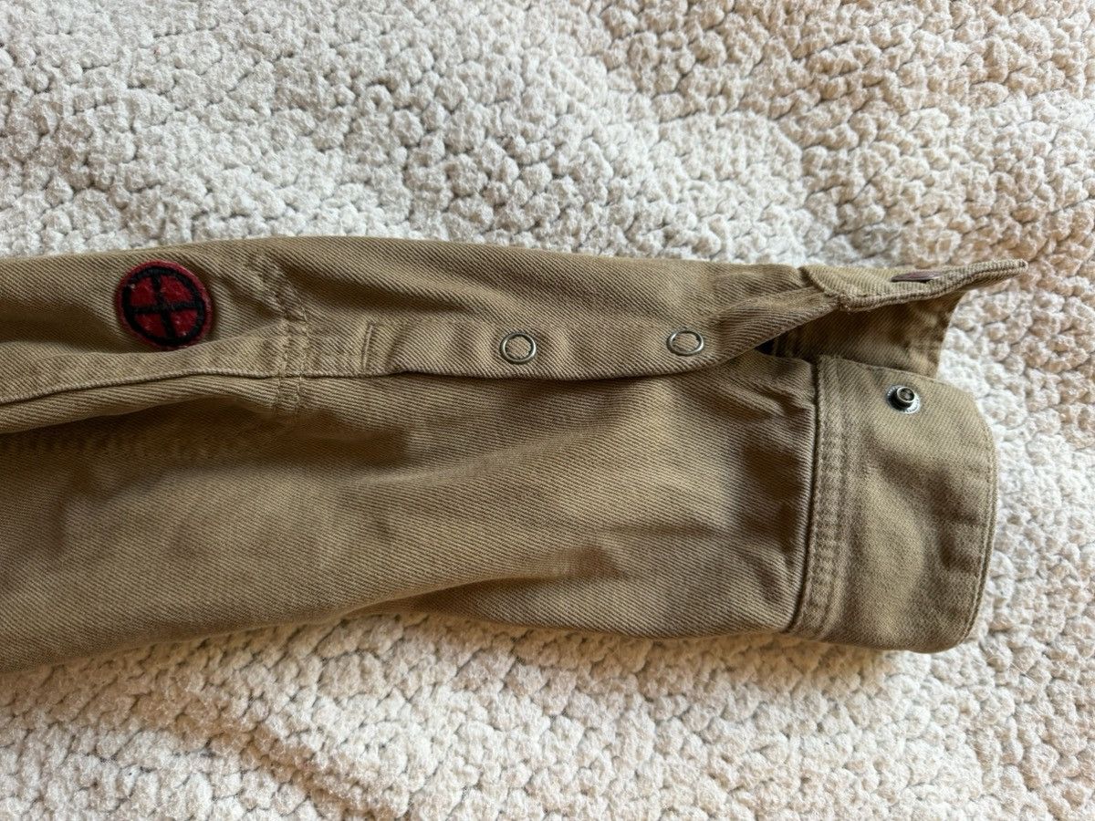 Diesel Diesel Rising Sun Khaki Denim Jacket Size US S / EU 44-46 / 1 - 8 Thumbnail