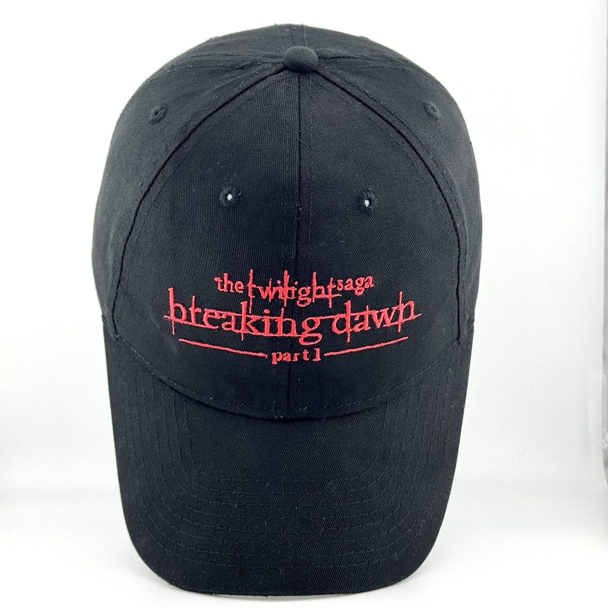 Vintage The Twilight Saga Breaking Dawn Part 1 Promo Cap Black Size ONE SIZE - 5 Thumbnail