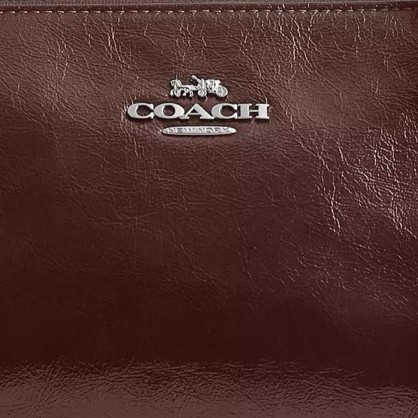 Coach NWT Coach Asher Shoulder Bag CBJ05 Silver/Maple Size ONE SIZE - 11 Thumbnail