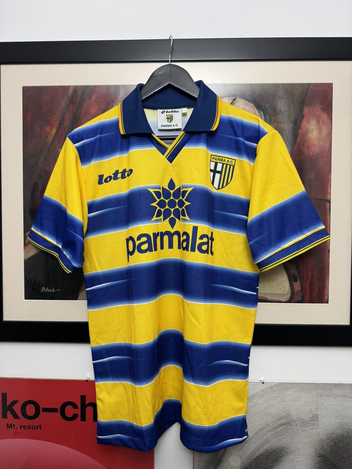 Vintage Lotto Parma 1998-1999 Soccer Football Jersey Italy