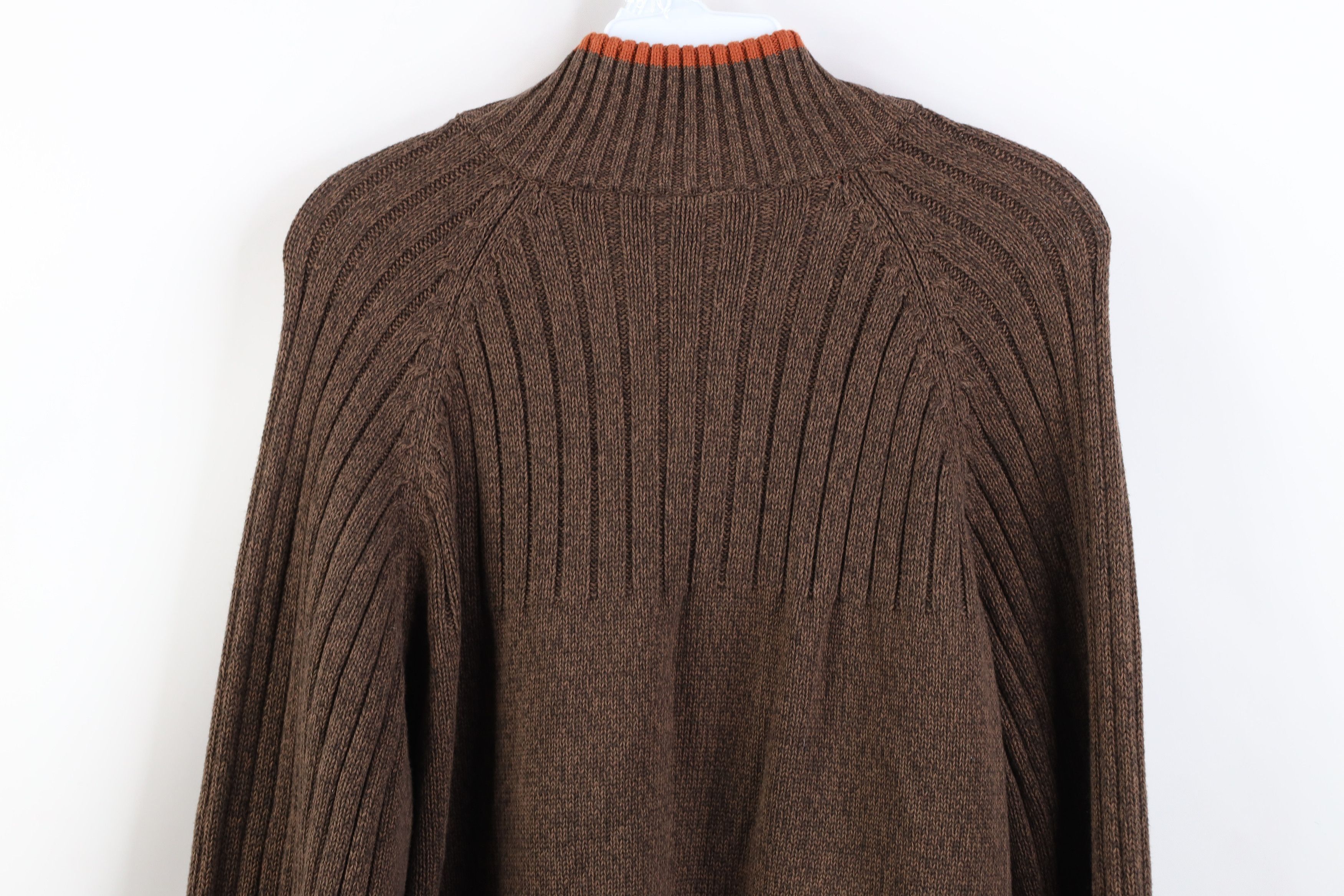 Columbia Vintage Columbia Heavy Ribbed Knit 1/4 Half Zip Sweater Size US L / EU 52-54 / 3 - 13 Thumbnail