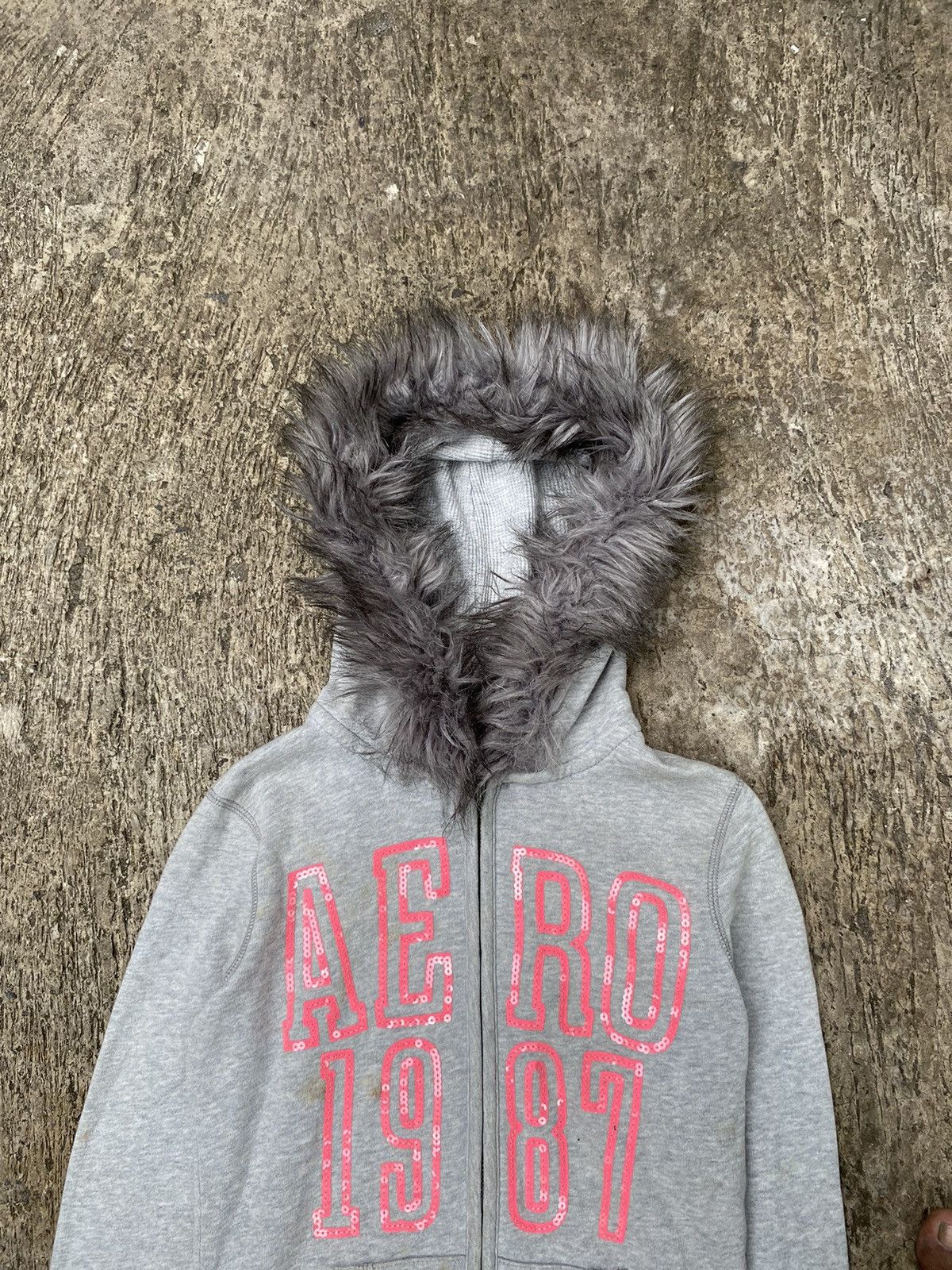 If Six Was Nine × Japanese Brand × Le Grande Bleu (L.G.B.) Y2k style LGB zip fur hoodie Size US M / EU 48-50 / 2 - 2 Thumbnail