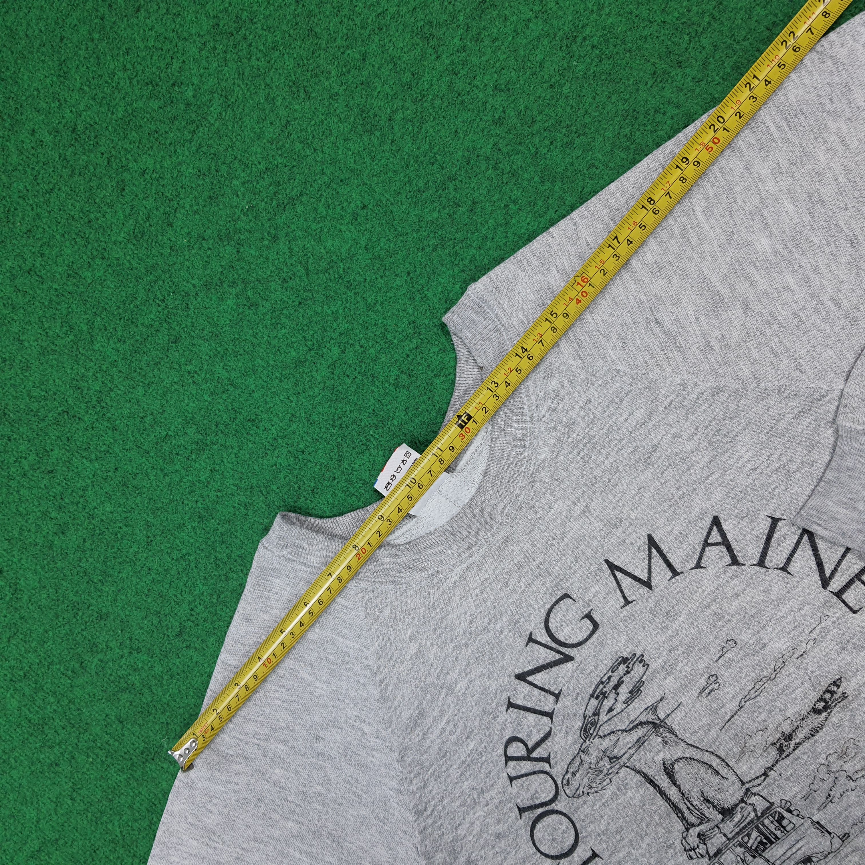 Fruit Of The Loom Vintage 90s Touring Maine Moose Sweatshirt C291N26 Size US M / EU 48-50 / 2 - 8 Thumbnail