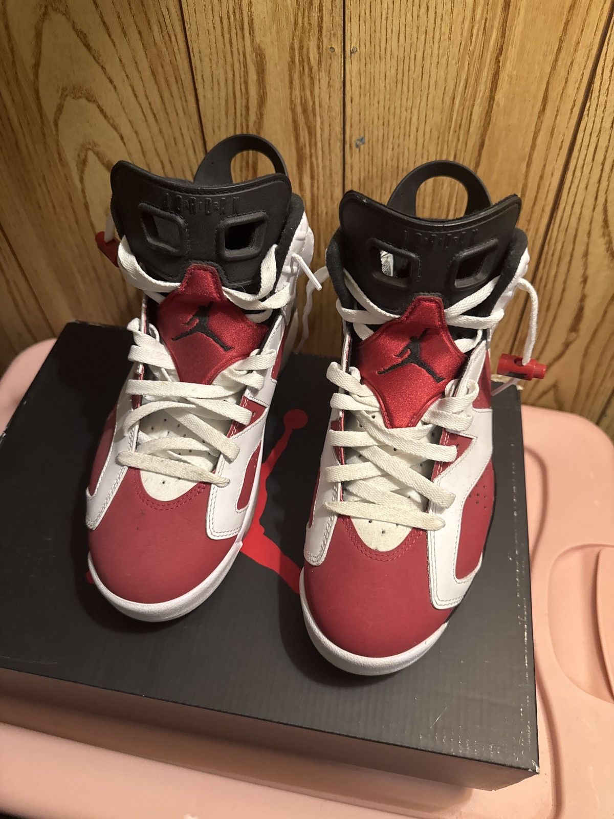 Jordan Brand Air Jordan 6 Carmine 2021 Size US 8 / EU 41 - 3 Thumbnail