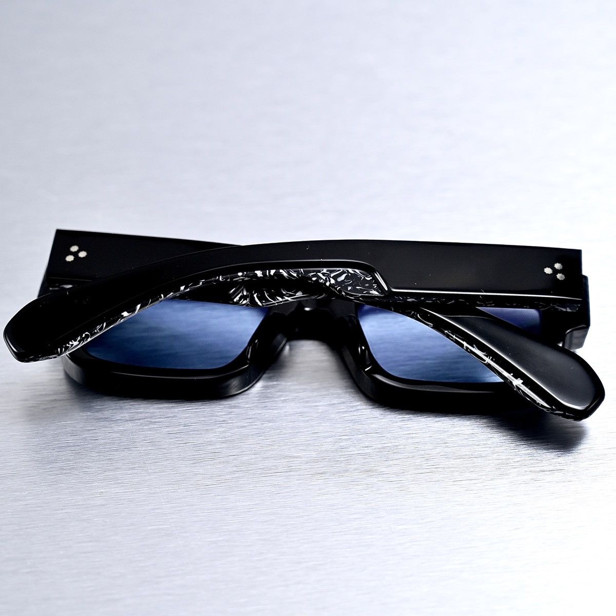 Jacques Marie Mage JACQUES MARIE MAGE ASCARI NERO SUNGLASSES Size ONE SIZE - 9 Thumbnail