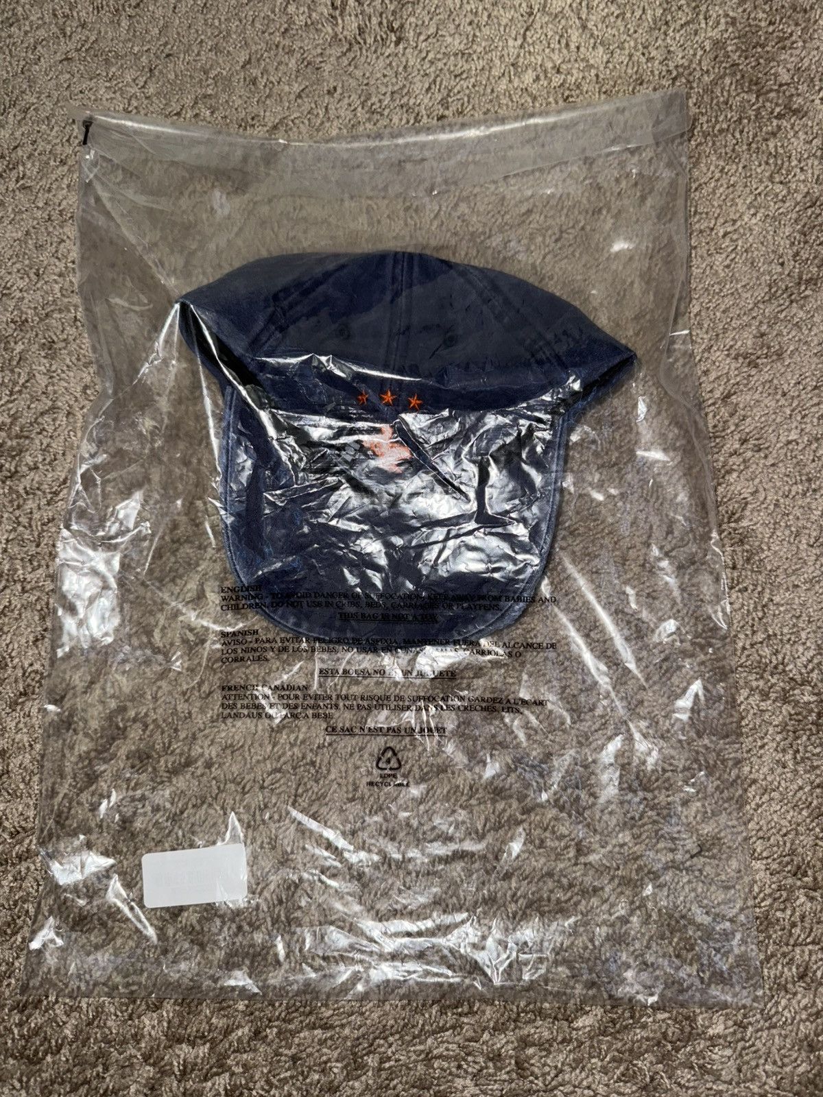 Nahmias Nahmias x Marty Supreme Navy Blue Baseball Cap Size ONE SIZE - 4 Thumbnail
