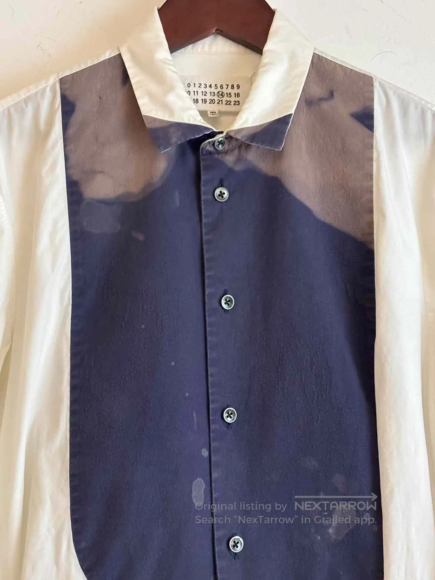 Maison Margiela Maison Martin Margiela AW2013 Stain Illusion Shirt. Size US S / EU 44-46 / 1 - 3 Thumbnail