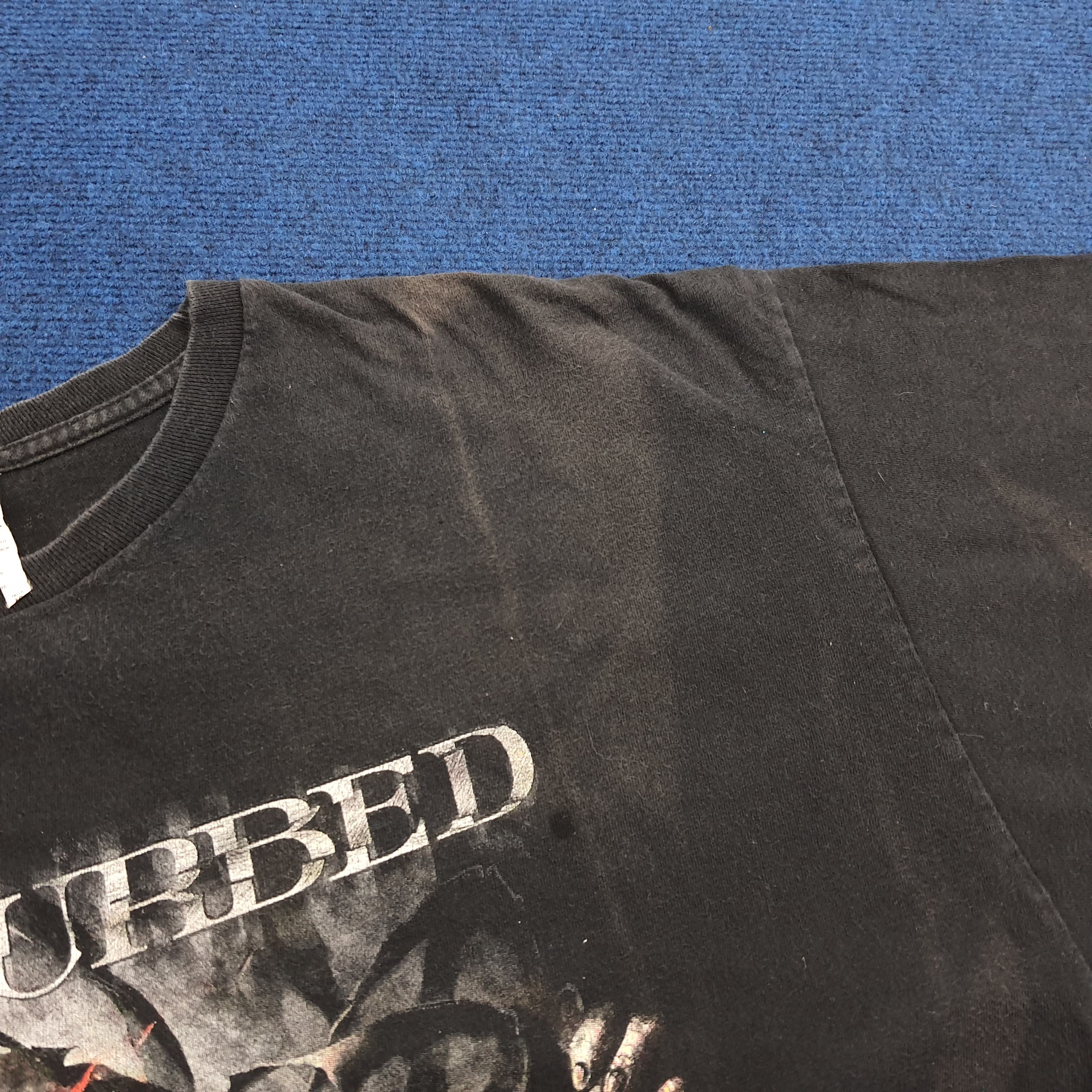 Band Tees Disturbed Asylum 2011 Tour T-shirt Size US XXL / EU 58 / 5 - 9 Thumbnail