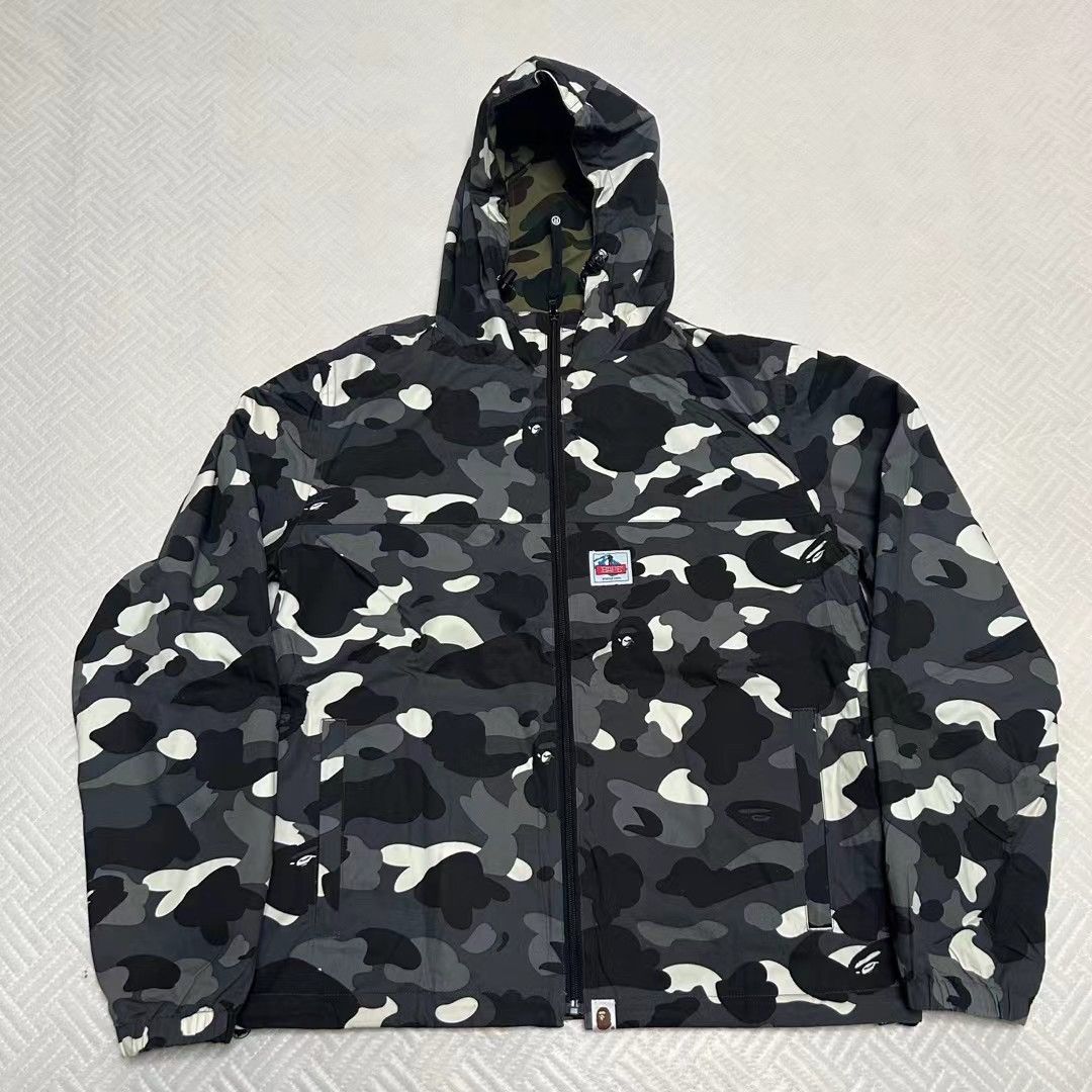 Bape 1ST X CITY CAMO REVERSIBLE HOODIE JACKET Size US XL / EU 56 / 4 - 1 Thumbnail