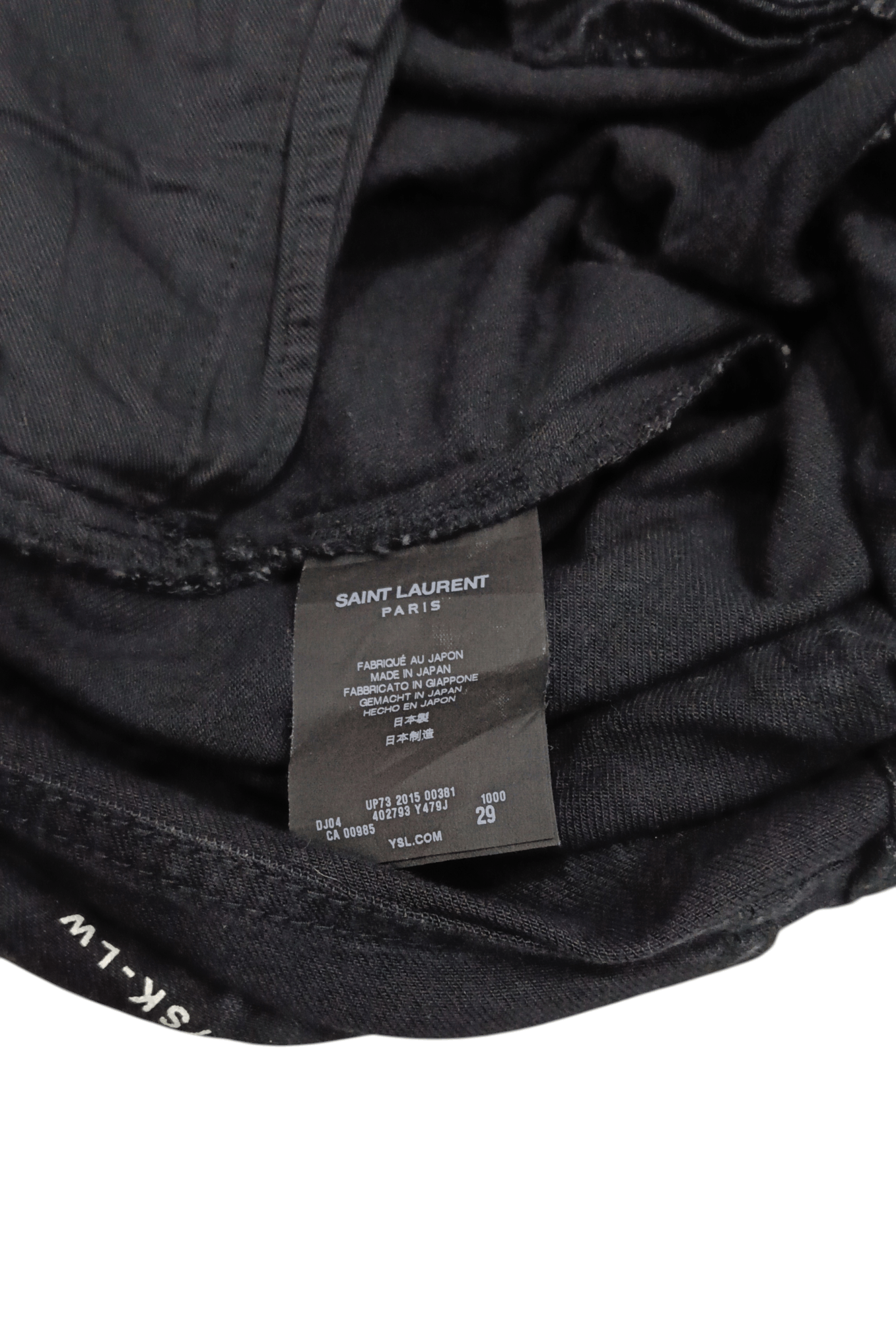 Saint Laurent Paris Saint Laurent Denim Star (S322) Waist 32 Size US 32 / EU 48 - 7 Thumbnail