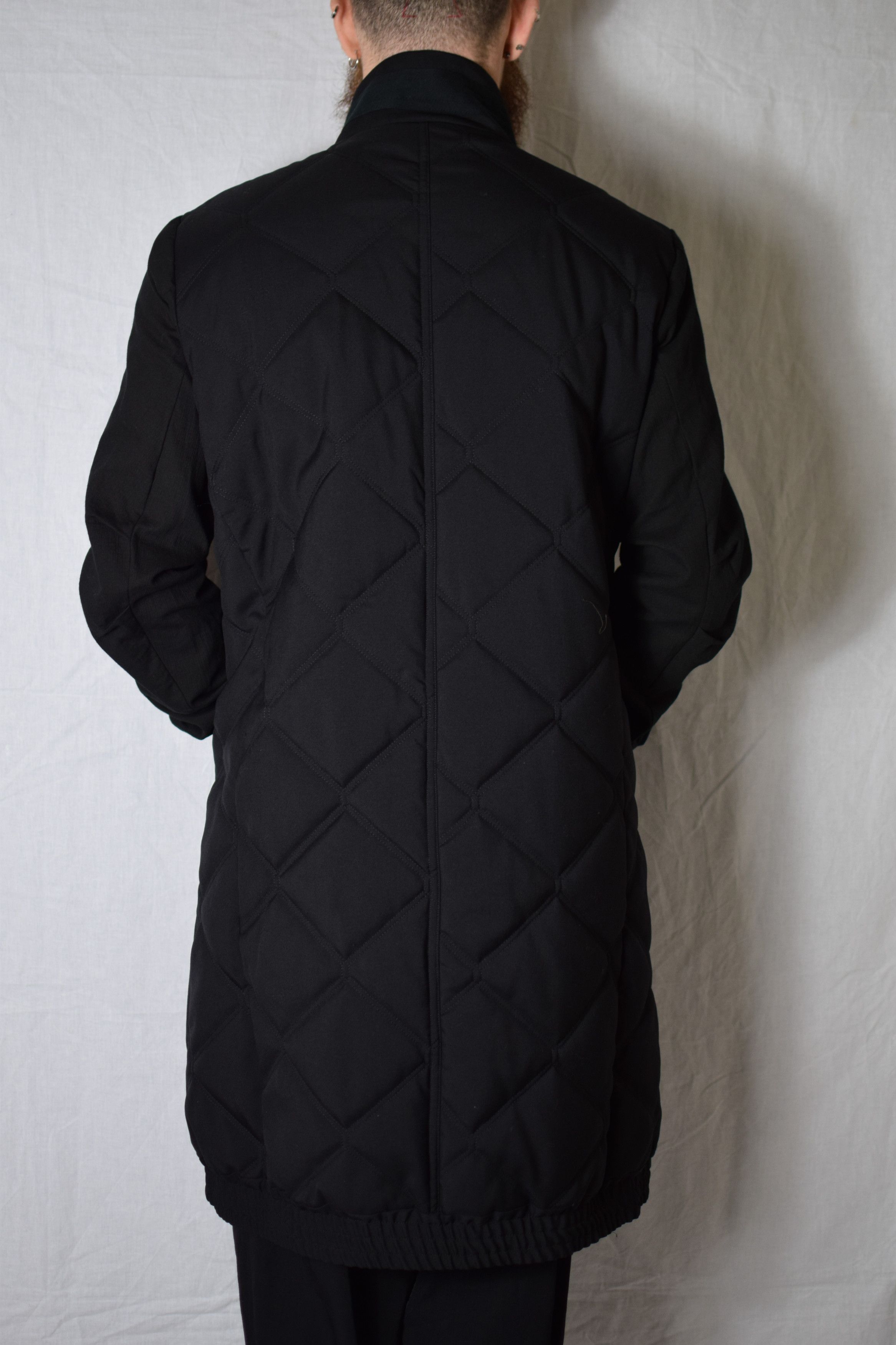 Devoa Devoa AW24 Quilted Wool Coat - CTE-YWGL Size US L / EU 52-54 / 3 - 9 Thumbnail
