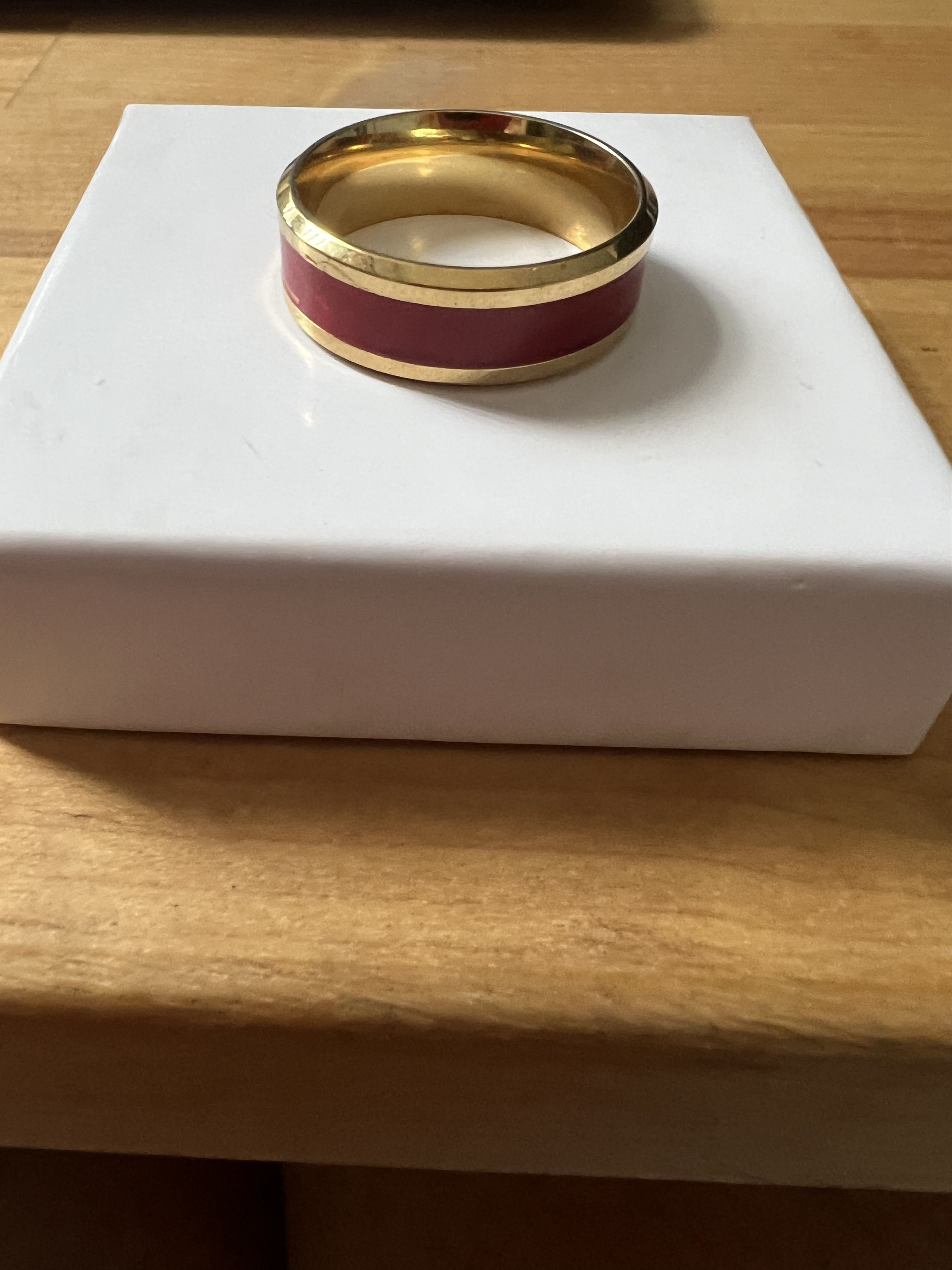 Other Red and Gold Tone, ring Size ONE SIZE - 1 Thumbnail