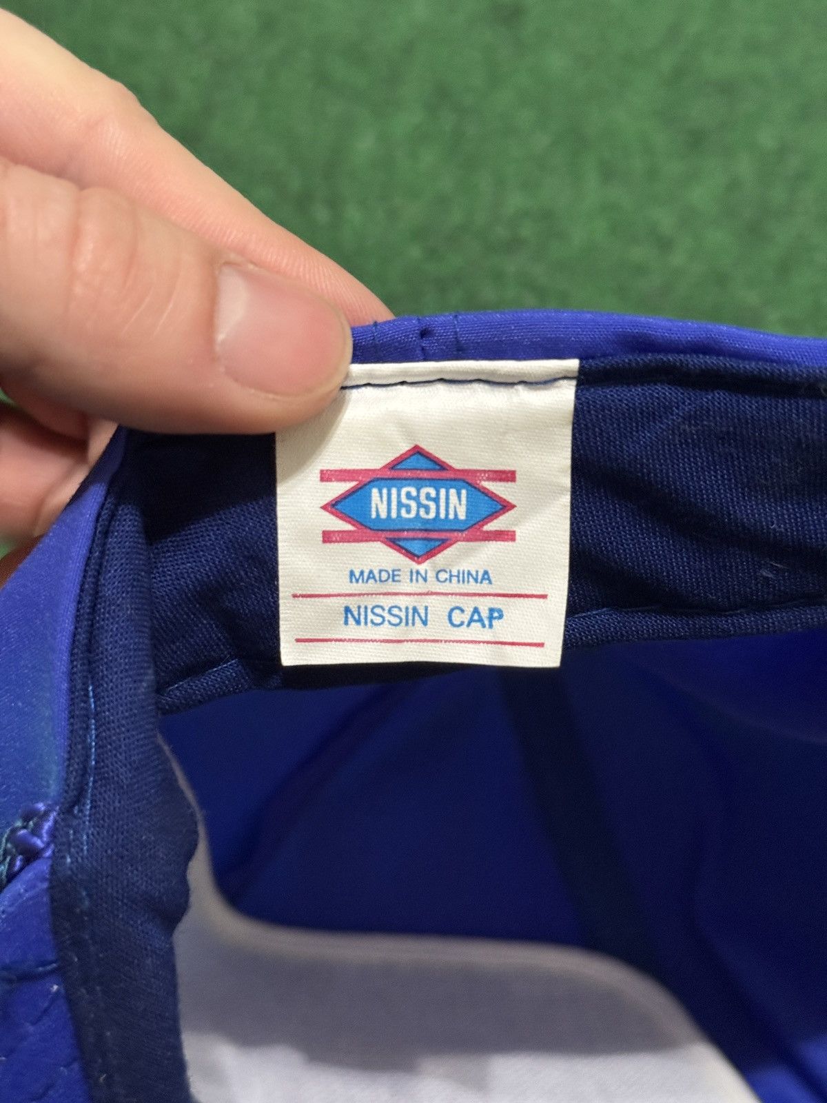 DuPont Vintage Dupont Richmond Virginia Blue 80s 90s Nissin Hat Size ONE SIZE - 6 Thumbnail