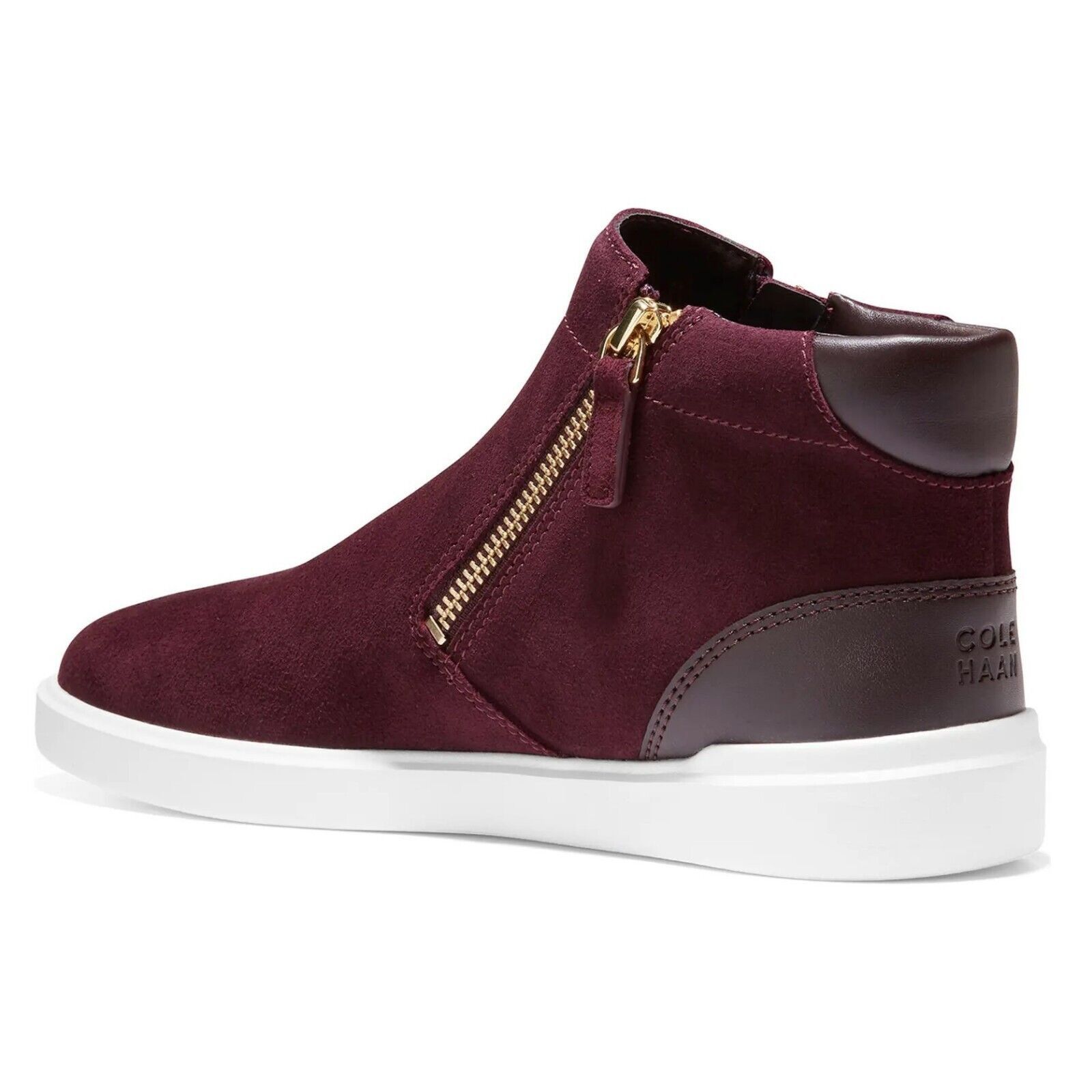 Cole Haan Cole Haan Women Maroon Suede Casual Ankle Sneakers Size 6.5M Size US 6.5 / IT 36.5 - 8 Thumbnail