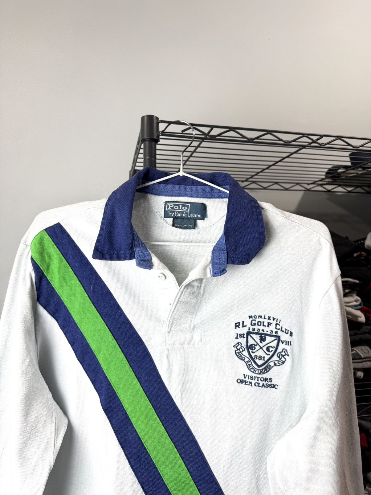 Polo Ralph Lauren Vintage Polo Ralph Lauren Rugby Longsleeve Sweatshirt Size US L / EU 52-54 / 3 - 3 Thumbnail