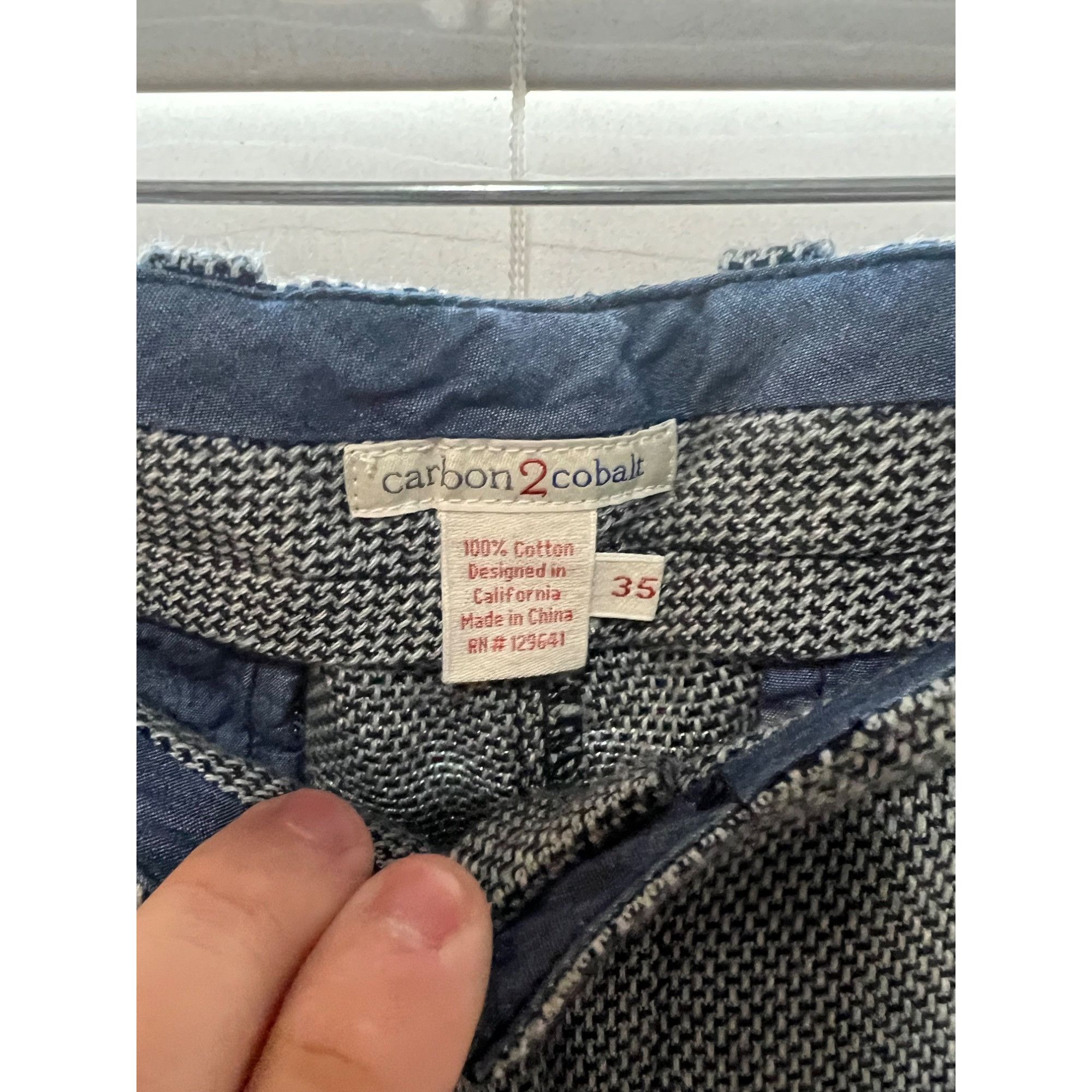 Carbon2Cobalt Carbon2Cobalt Mens Dress Pants - Size 35x30 Size US 35 - 3 Thumbnail