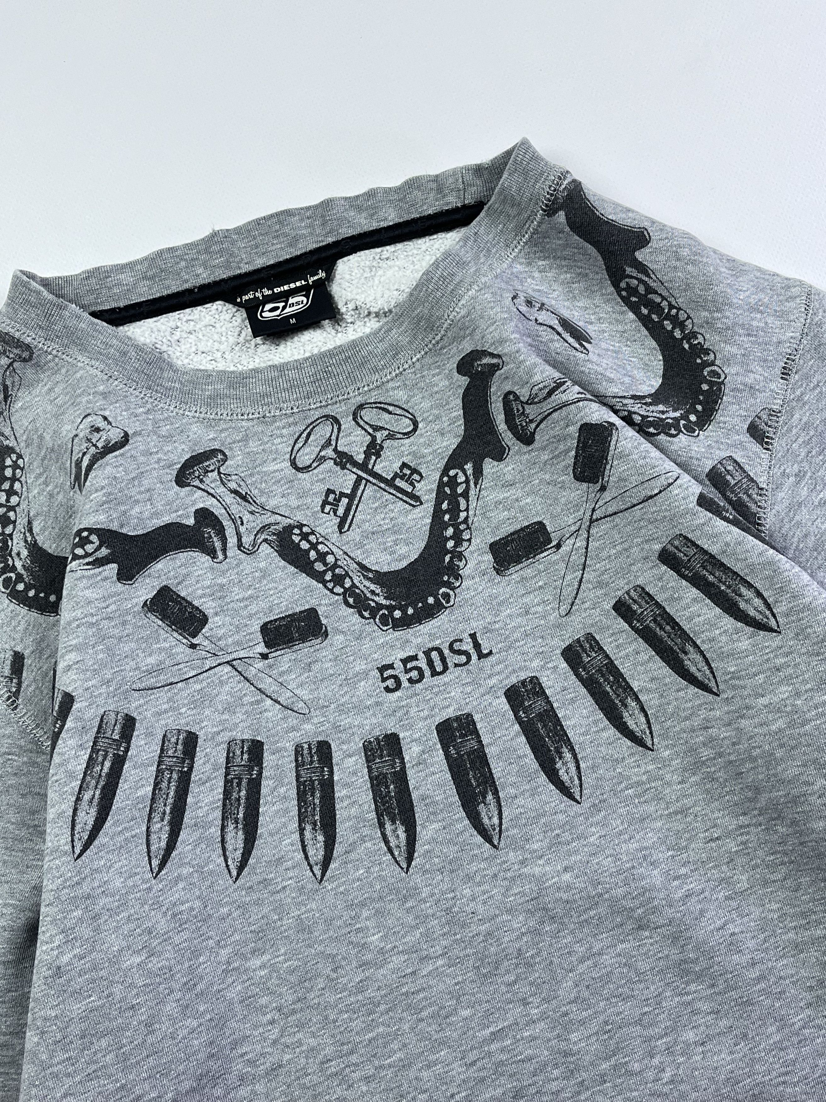 Diesel × Vintage DIESEL Vintage Sweatshirt Size US S / EU 44-46 / 1 - 2 Thumbnail