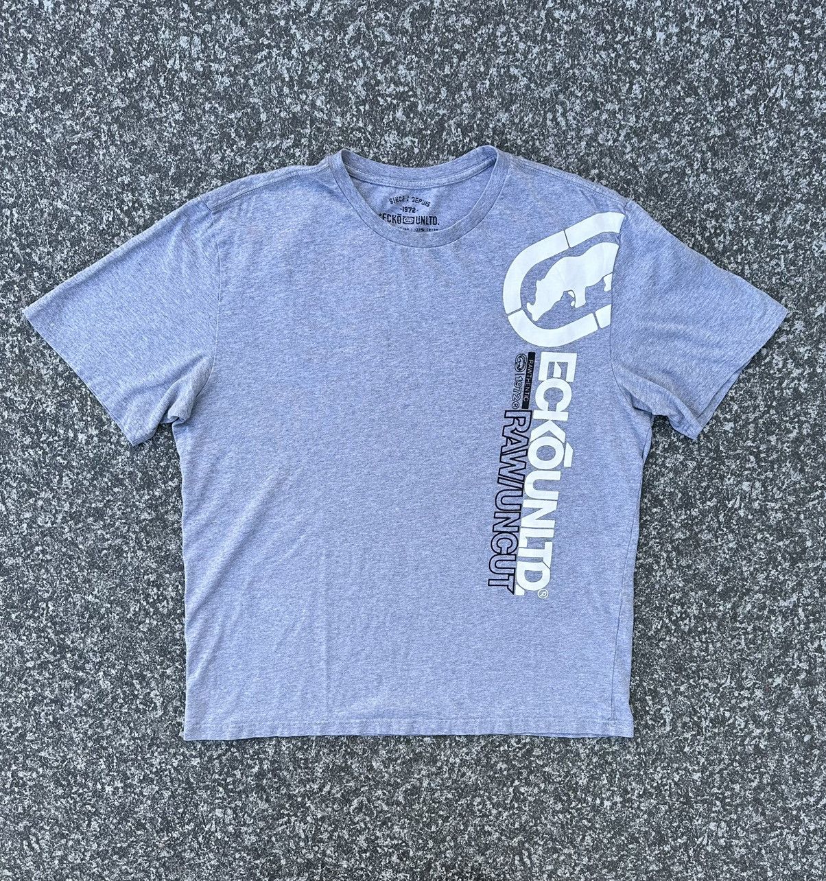 Ecko Unltd. × Vintage Vintage Y2K Ecko Unltd Cybergoth Grunge Skater T-Shirt Size US XL / EU 56 / 4 - 1 Thumbnail