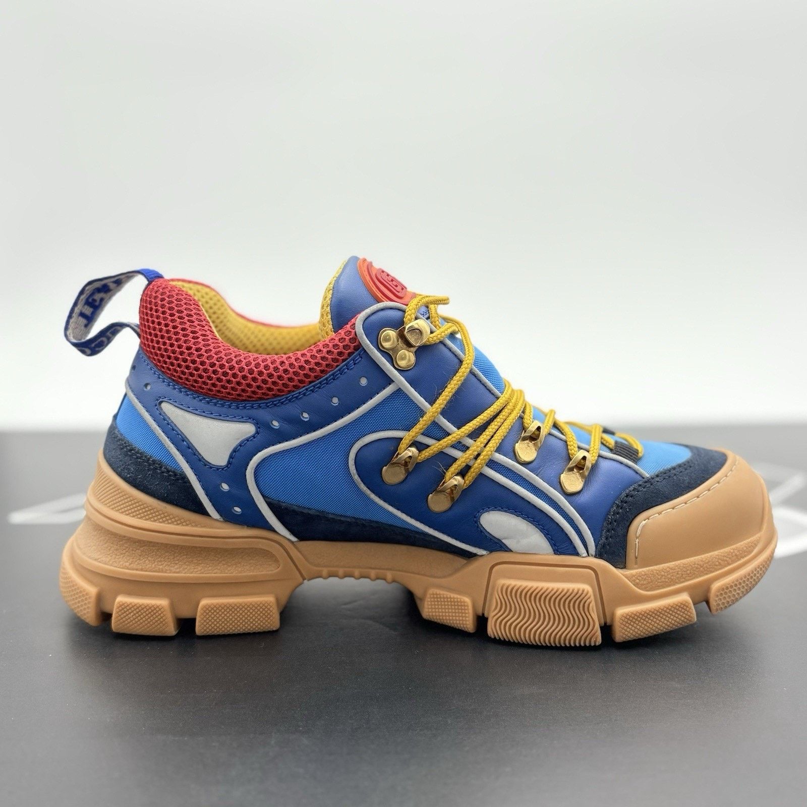 Gucci Gucci Flashtrek ' Blue Gum ' | GREAT CONDITION! Size US 7.5 / EU 40-41 - 10 Thumbnail