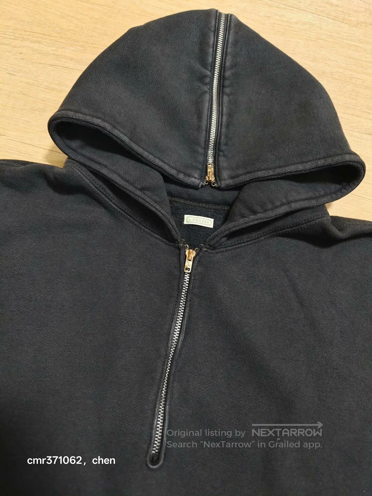 A.PRESSE A.PRESSE VINTAGE SAILOR HOOD HALF ZIP. Size US L / EU 52-54 / 3 - 2 Thumbnail