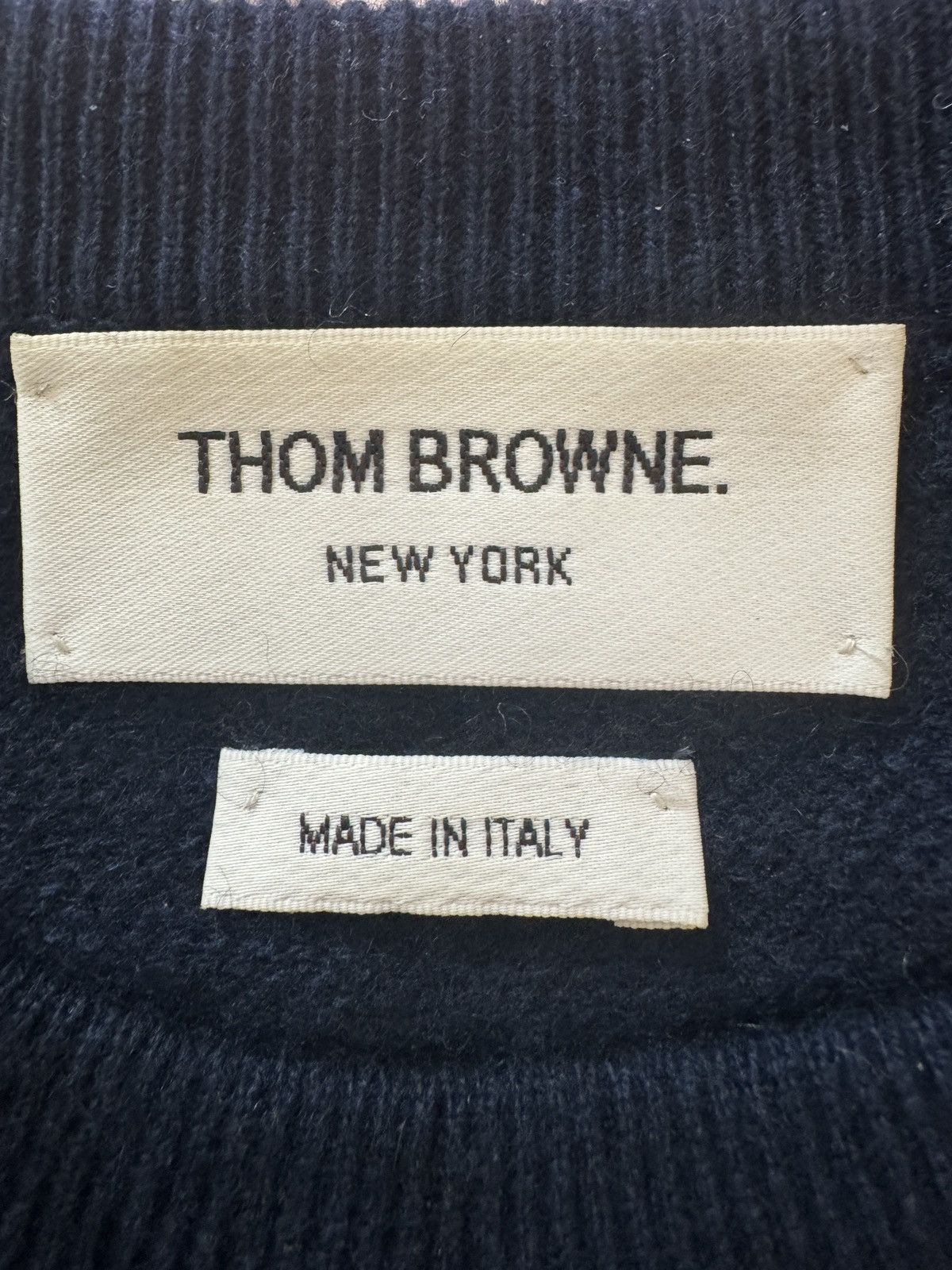 Thom Browne Thom Browne sweater size 5 navy Size US XXL / EU 58 / 5 - 3 Thumbnail