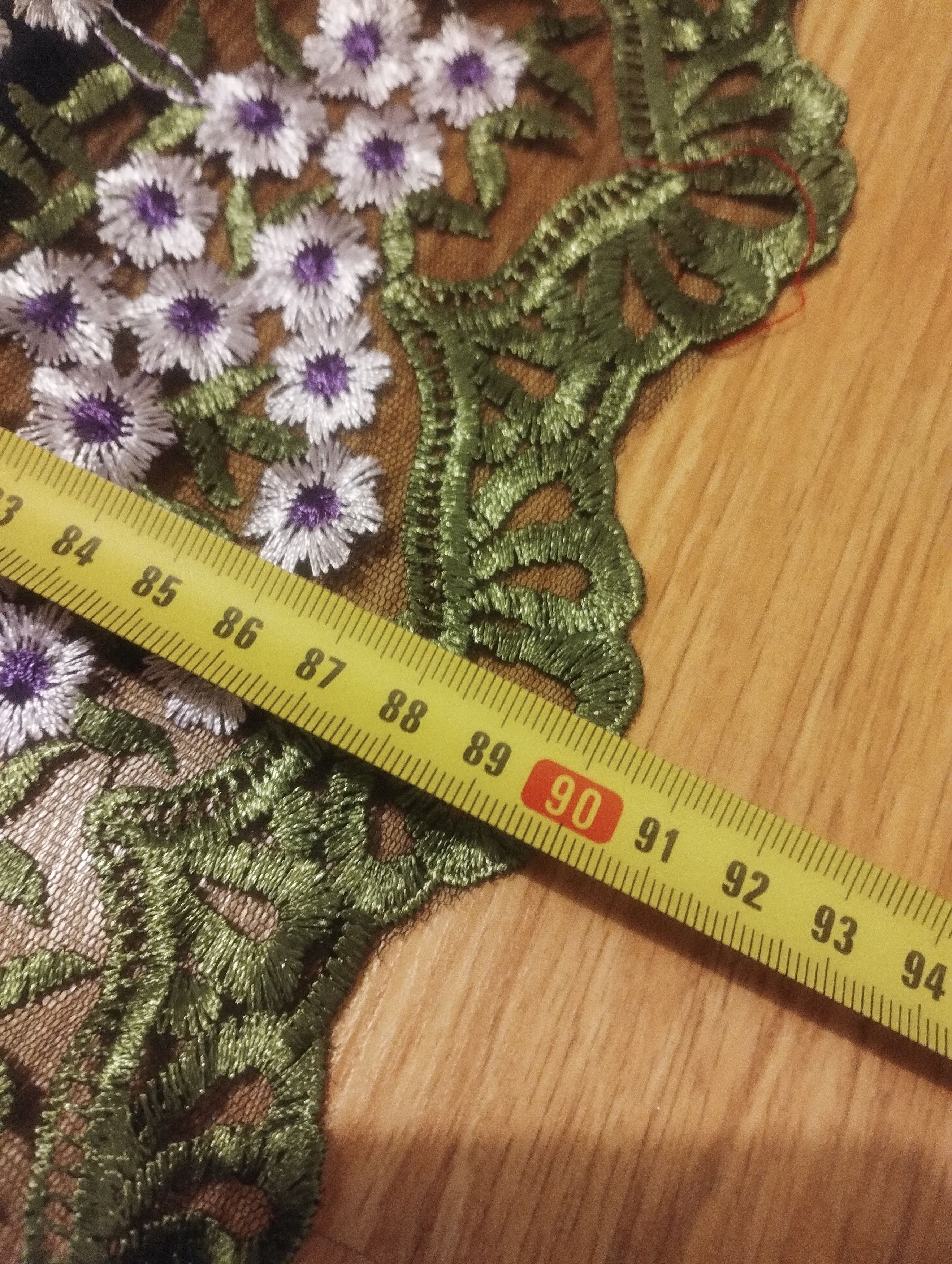 Other Club L laced Floral Knee - Length Dress, Size 8 US Size M / US 6-8 / IT 42-44 - 6 Thumbnail