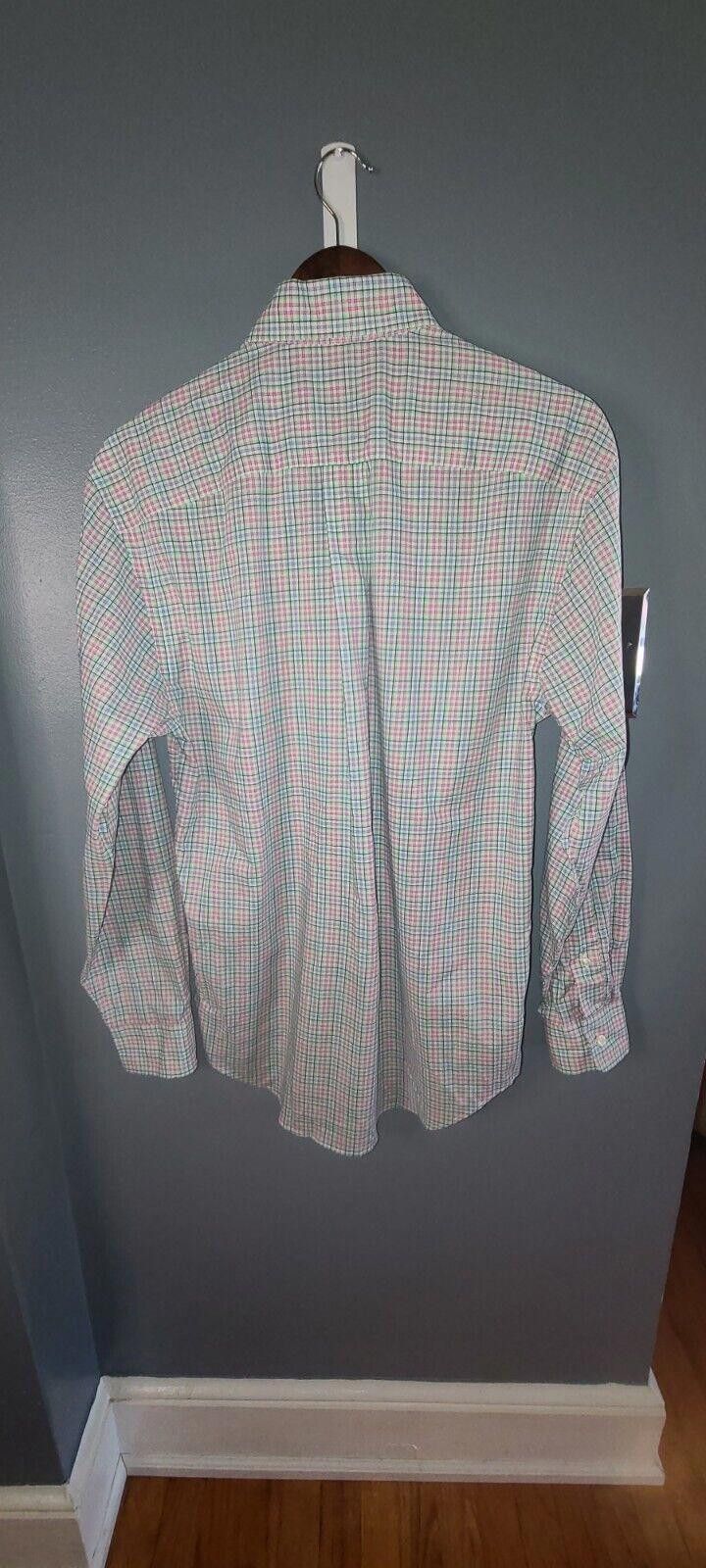 Vineyard Vines Vineyard Vines Murray Shirt Men's Small Green Pink Gingham Size US S / EU 44-46 / 1 - 8 Thumbnail