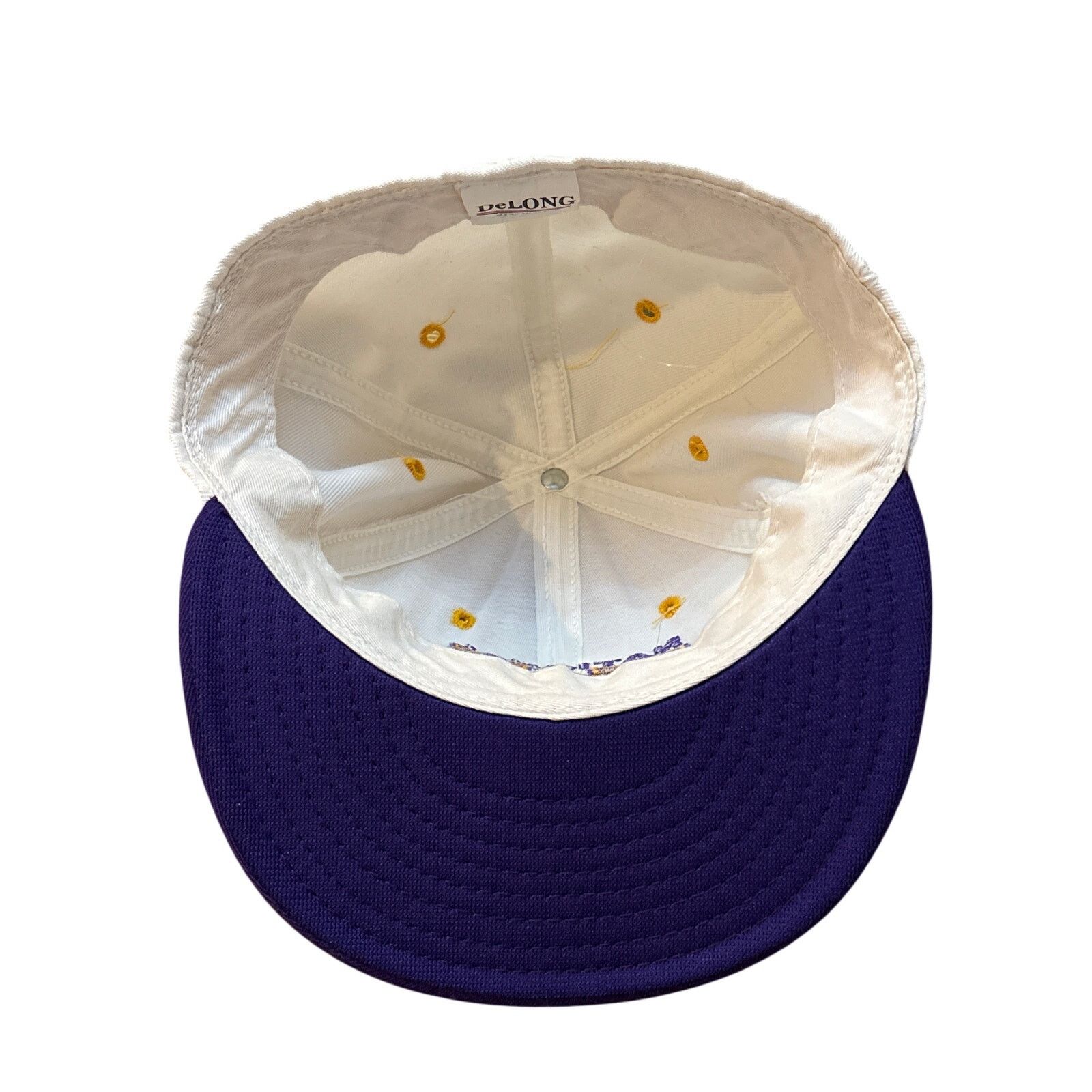 Delong Vtg 1991 National Champions UW WA Hat Huskies 7 1/8 Size ONE SIZE - 3 Thumbnail