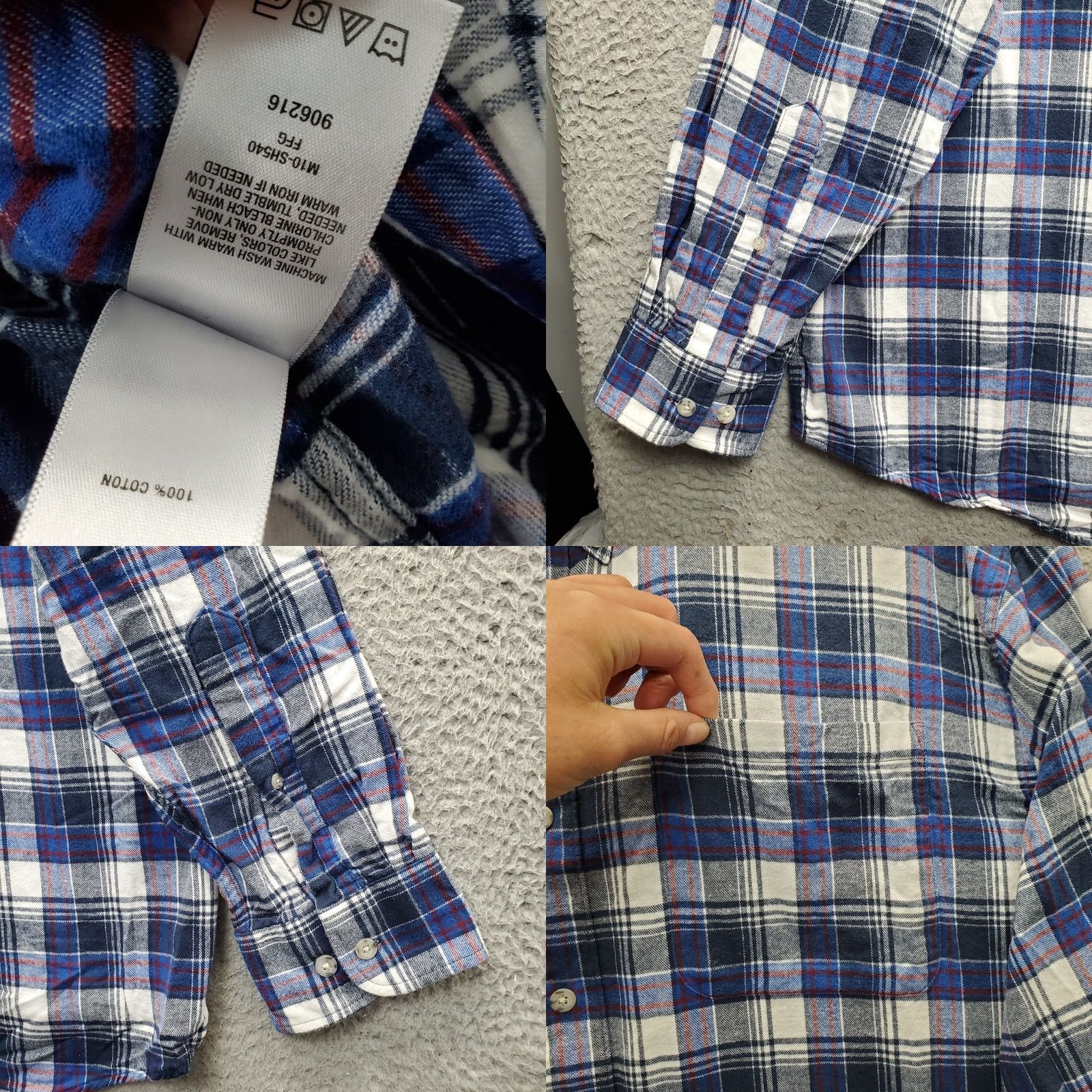 Vintage Cabela's Flannel Shirt Mens 3XL Multi Plaid Long Sleeve Button-Down Casual Outdoor Size US XXL / EU 58 / 5 - 8 Thumbnail