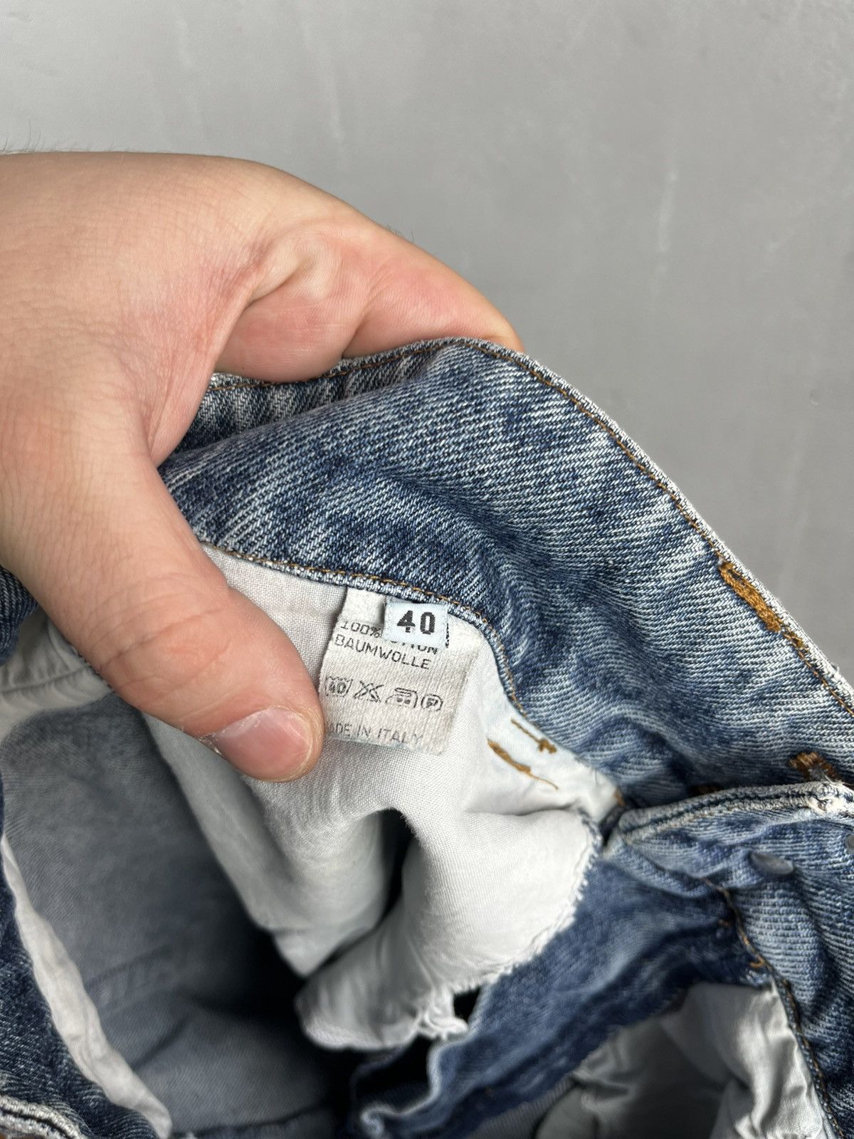 Hysteric Glamour × Jil Sander × Vintage Jil Sander distressed denim vintage 90s rare hype Size 28" / US 6 / IT 42 - 14 Thumbnail