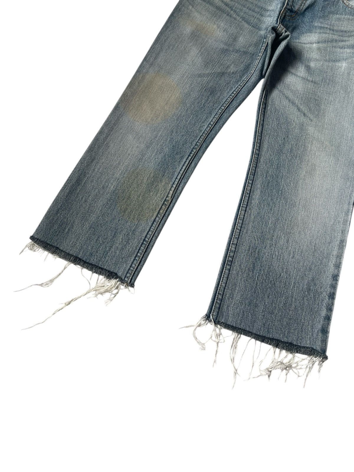 Le Grande Bleu (L.G.B.) OG Le Grand Bleu Washed Quarters Jeans Denim Size US 29 - 5 Thumbnail