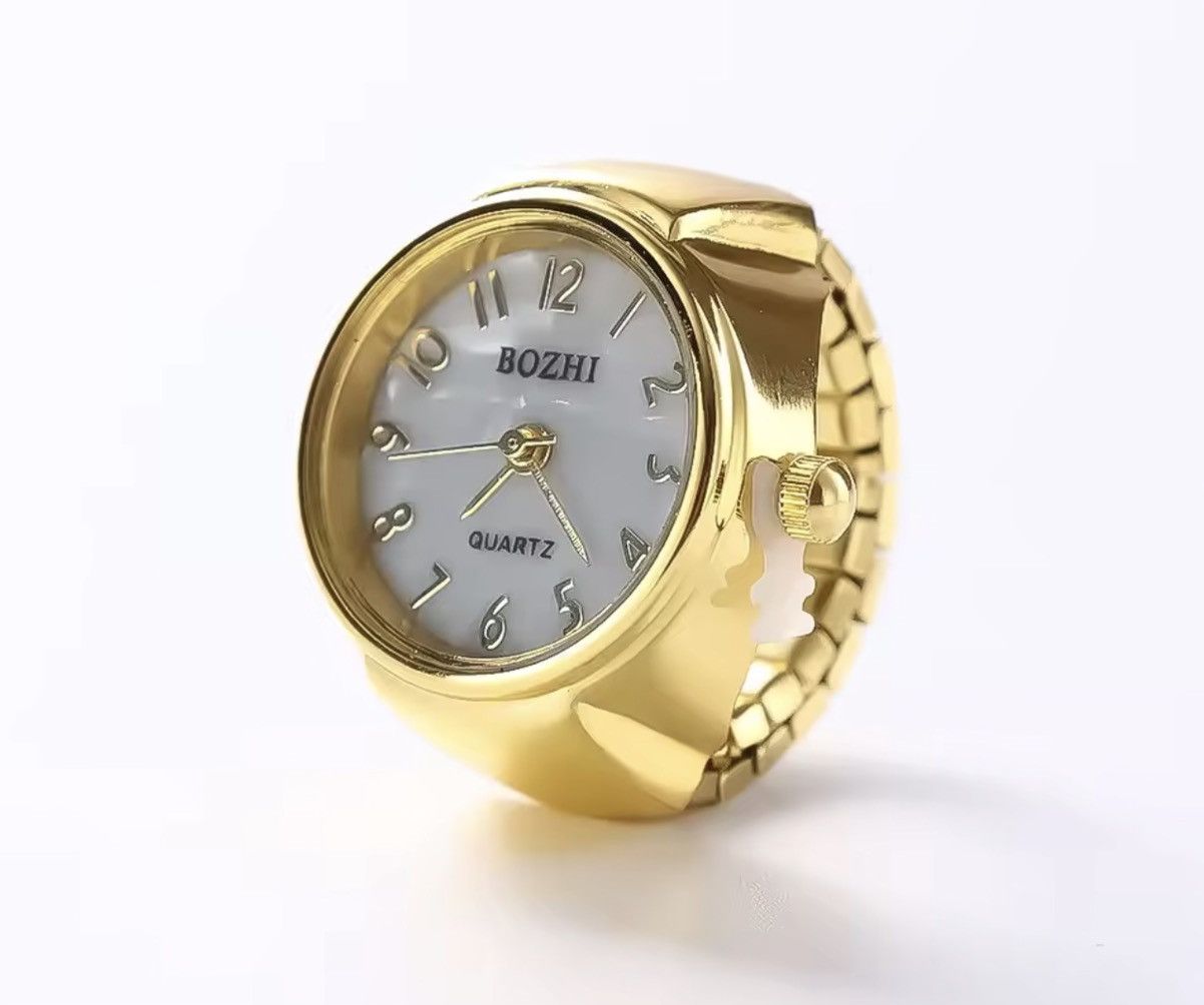 Jewelry Punk Finger Watch Mini Elastic Strap Size ONE SIZE - 4 Thumbnail